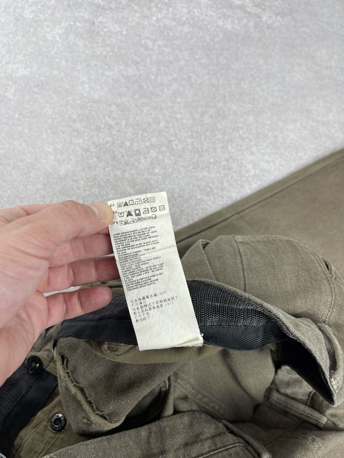 Stone Island Vintage Stone Island Cargo Pants Size 30 Size US 30 / EU 46 - 22 Thumbnail