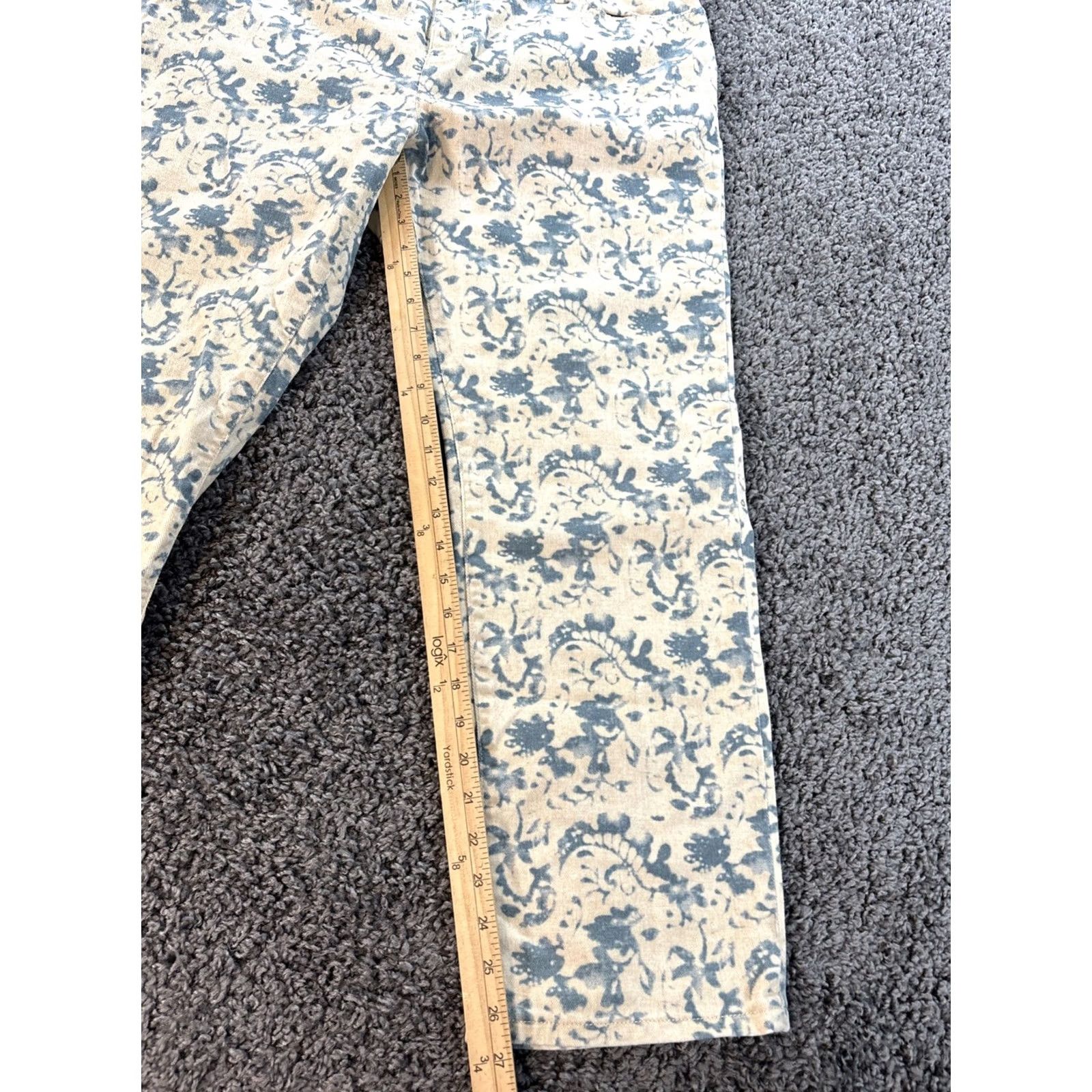 Ralph Lauren VINTAGE Lauren Ralph Lauren Jeans Womens 14W High Rise Denim White Tapered Relaxed Plus 14W Womens Mens? Size 36" / US 14 / IT 50 - 2 Thumbnail