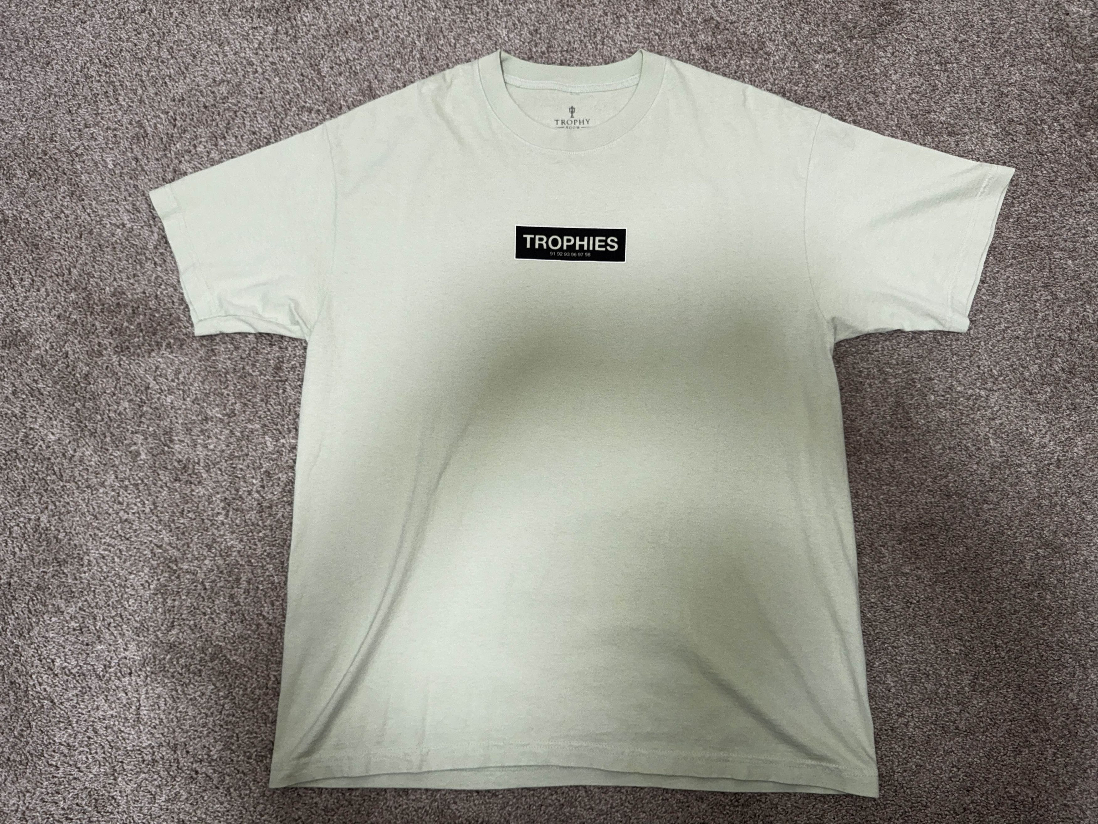 Trophy Clothing × Vintage Trophy Room Trophies Box Logo T-Shirt Size US XL / EU 56 / 4 - 1 Thumbnail