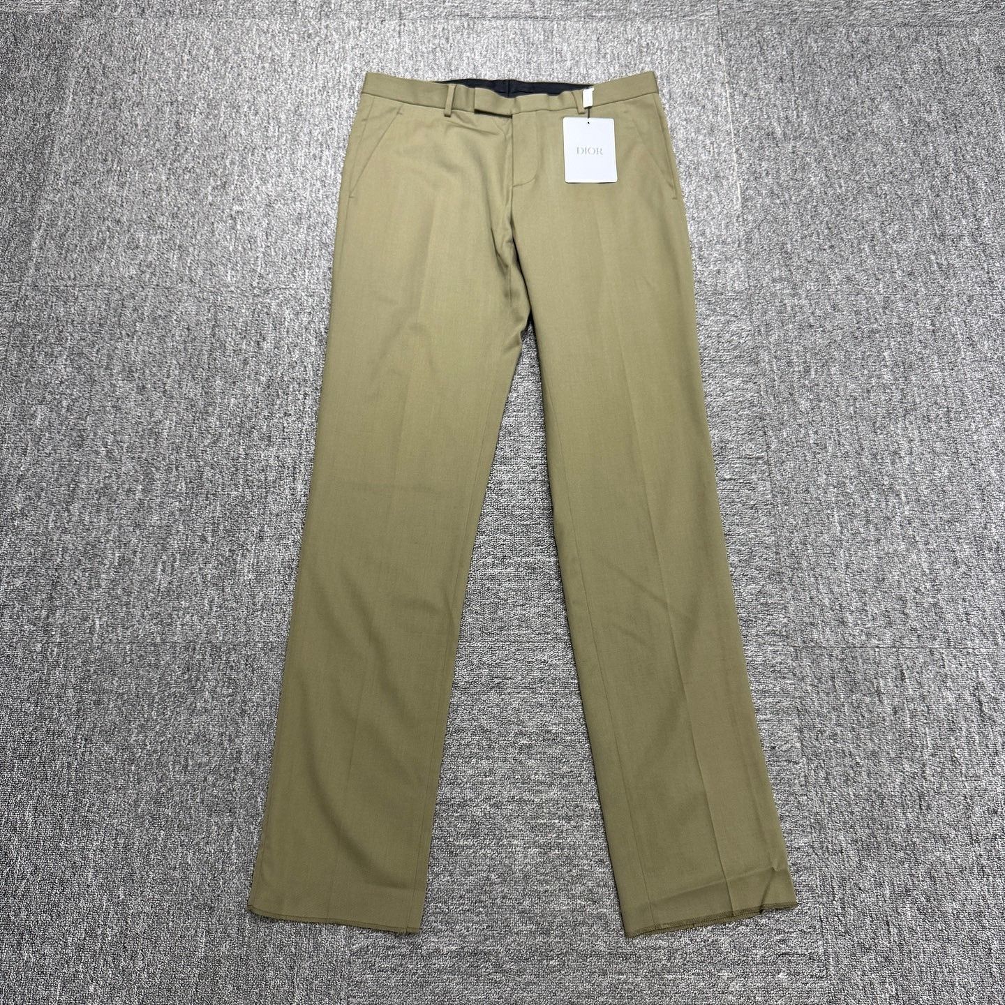 Dior Dior Virgin Wool Casual Pants Size 34 Size US 34 / EU 50 - 1 Thumbnail