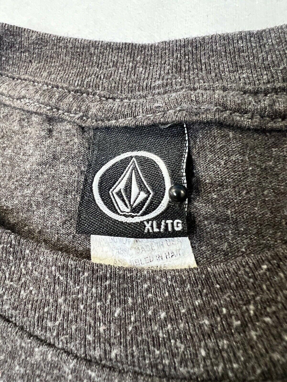 Volcom VTG Volcom Mens Shirt XL Gray T-Shirt Circle Corp Size US XL / EU 56 / 4 - 3 Thumbnail