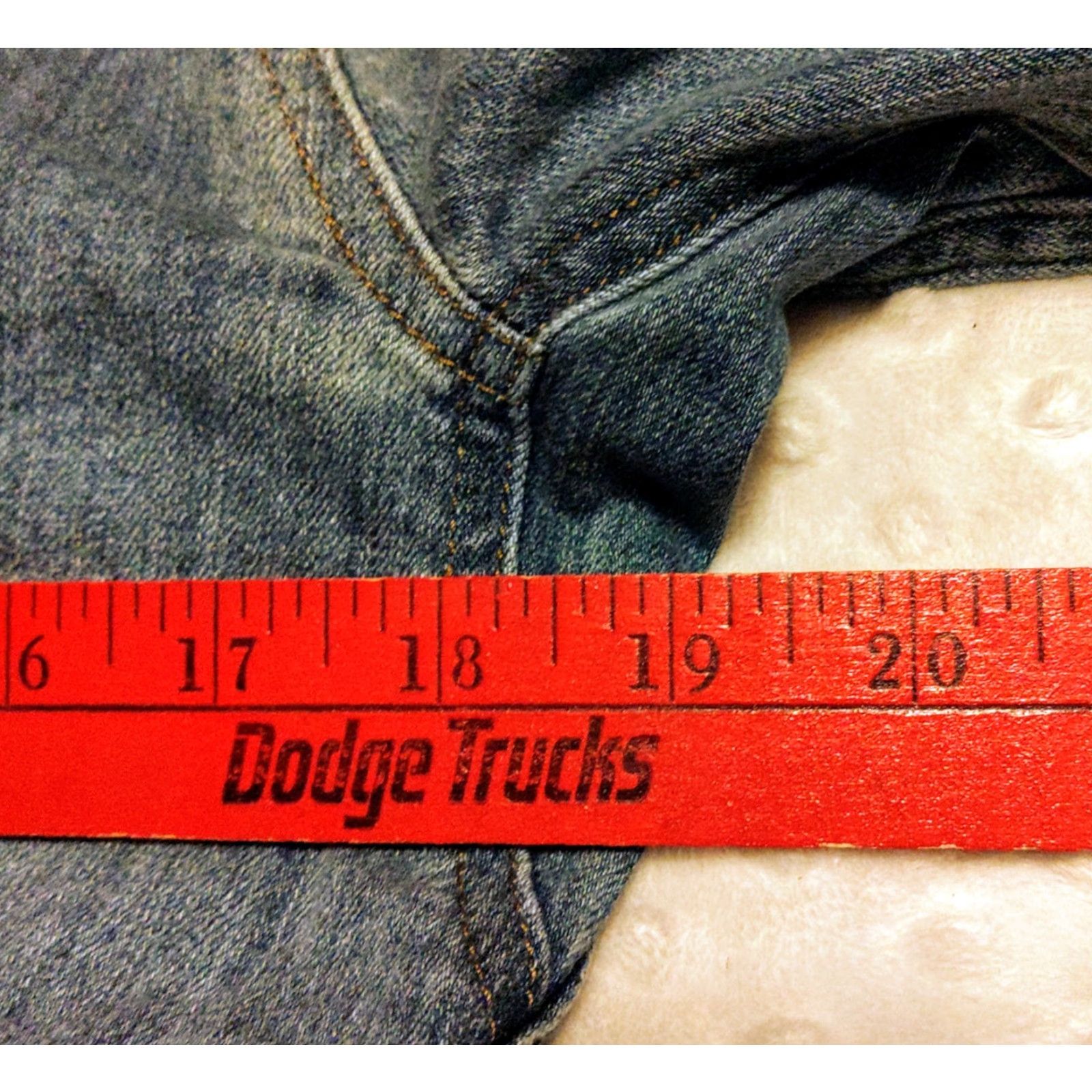 CO Duluth Denim Jean Jacket Women’s XS Distressed Blue Button Up Jacket Casual Workwear Size 26" / US 2 / IT 38 - 6 Thumbnail