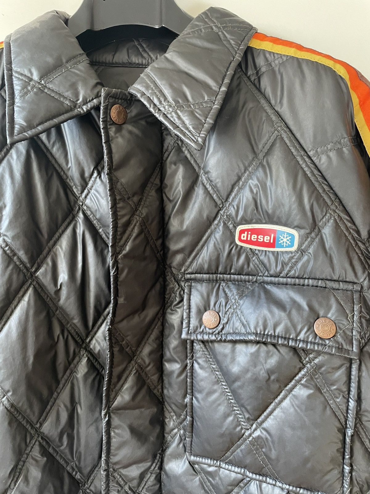 Diesel × Vintage Diesel vintage quilted jacket VERY RARE Size US L / EU 52-54 / 3 - 2 Thumbnail