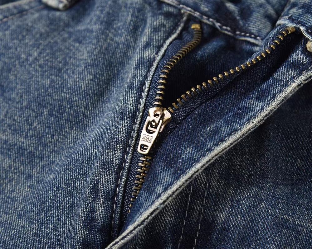 Japanese Brand × Vintage American washed men's street loose gradient bootcut jeans Size US 32 / EU 48 - 3 Thumbnail