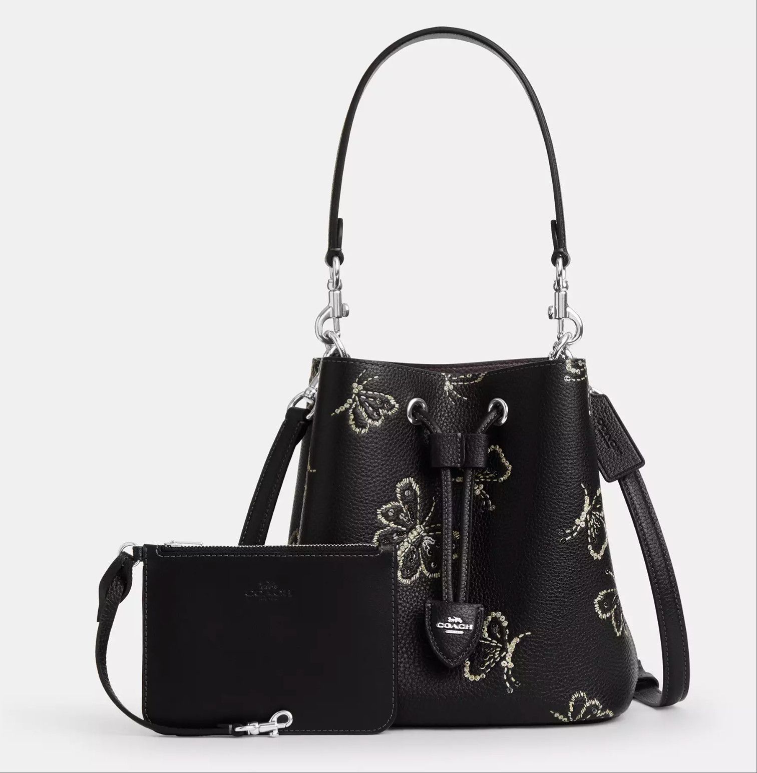 Coach Rowan Bucket Bag With Butterfly Print CCK89 Size ONE SIZE - 14 Thumbnail