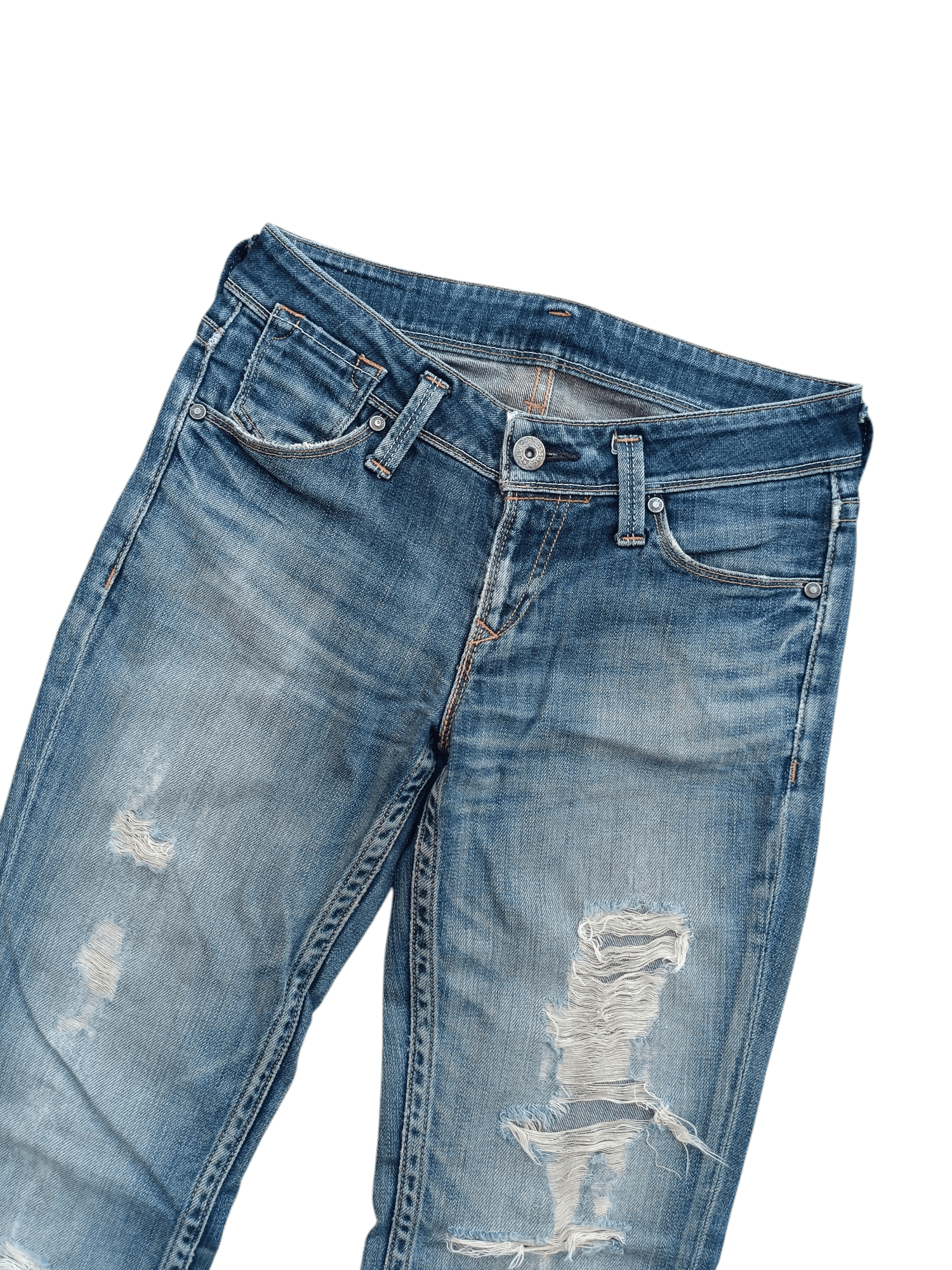 Levi's × Levi's Vintage Clothing × Vintage Vintage Levis Flared Faded Washed Distressed Denim E018 Size US 30 / EU 46 - 17 Thumbnail