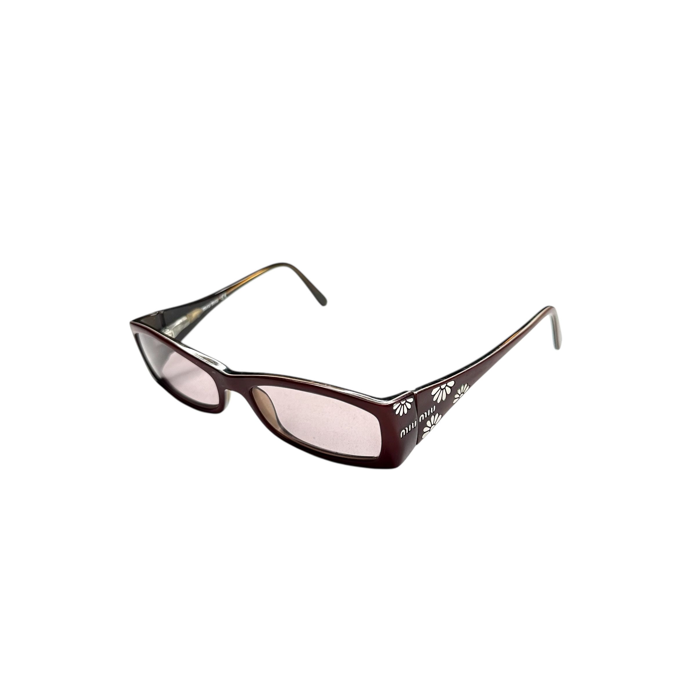 Miu Miu Flowered Sunglasses