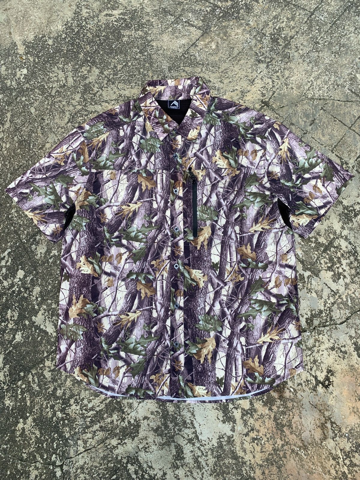 Hunter × Japanese Brand Field Core Japan Realtree Camo Hunting Vent Shirt Size US L / EU 52-54 / 3 - 1 Thumbnail
