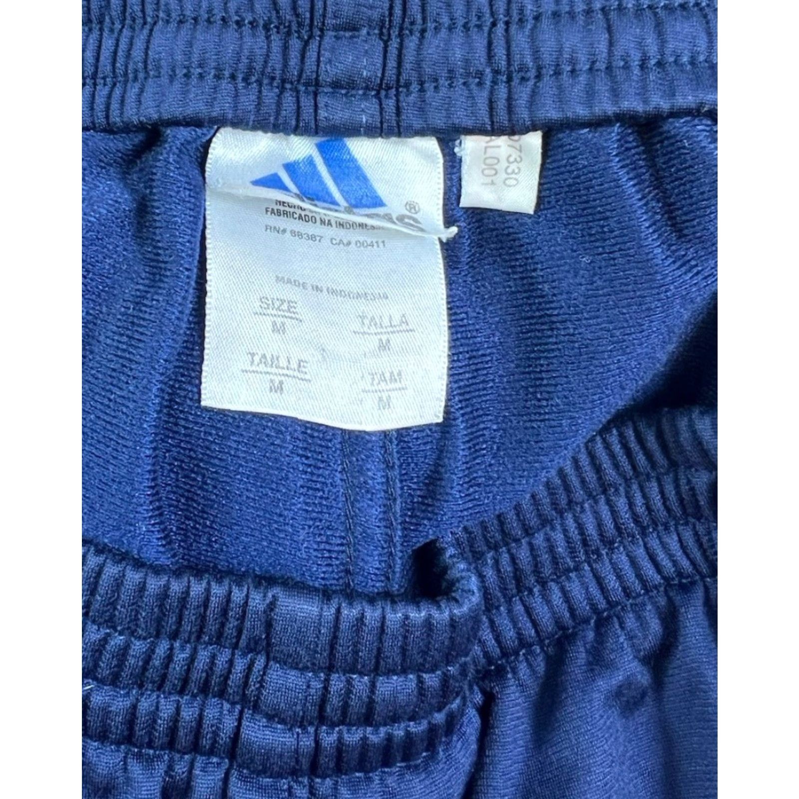 Adidas VINTAGE Adidas Blue Full Snap Sweatpants M Regular Men Pockets 90s Sports Logo Size US 31 - 6 Thumbnail