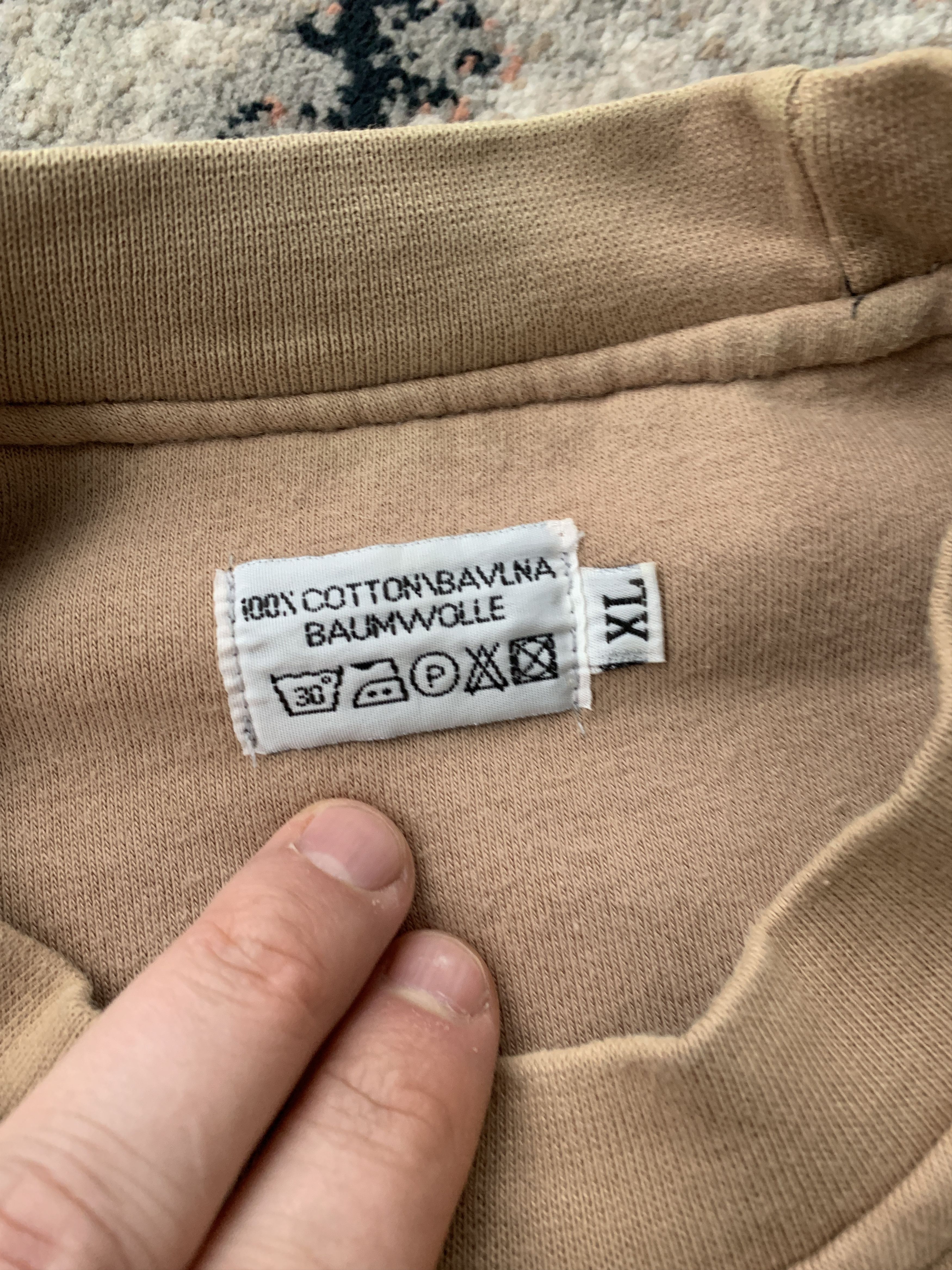 Vintage 90's Vintage Cool Man Sweatshirt Size US XL / EU 56 / 4 - 6 Thumbnail