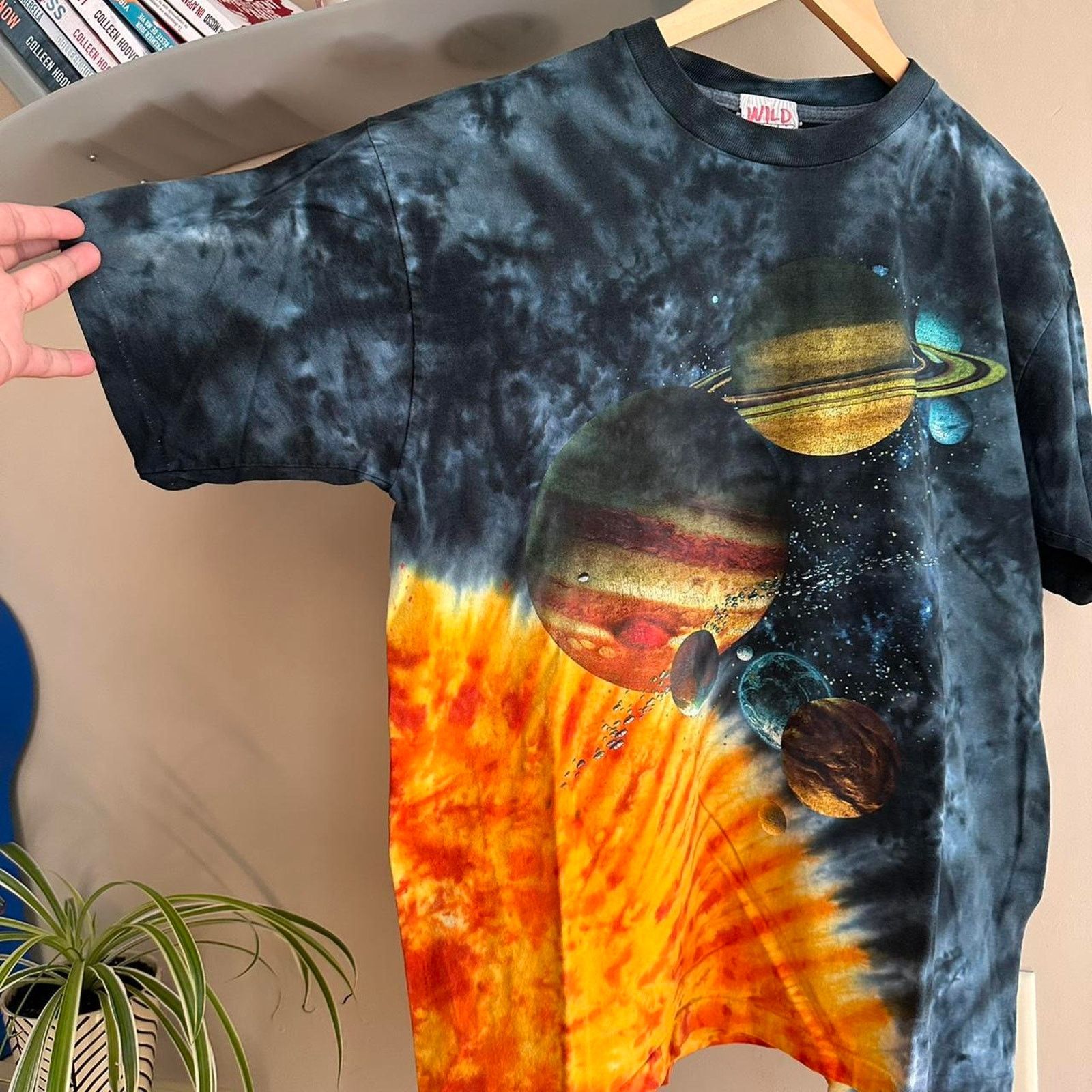 NASA × Vintage Vintage Galaxy AOP Tie- Dye Shirt Size US L / EU 52-54 / 3 - 3 Thumbnail