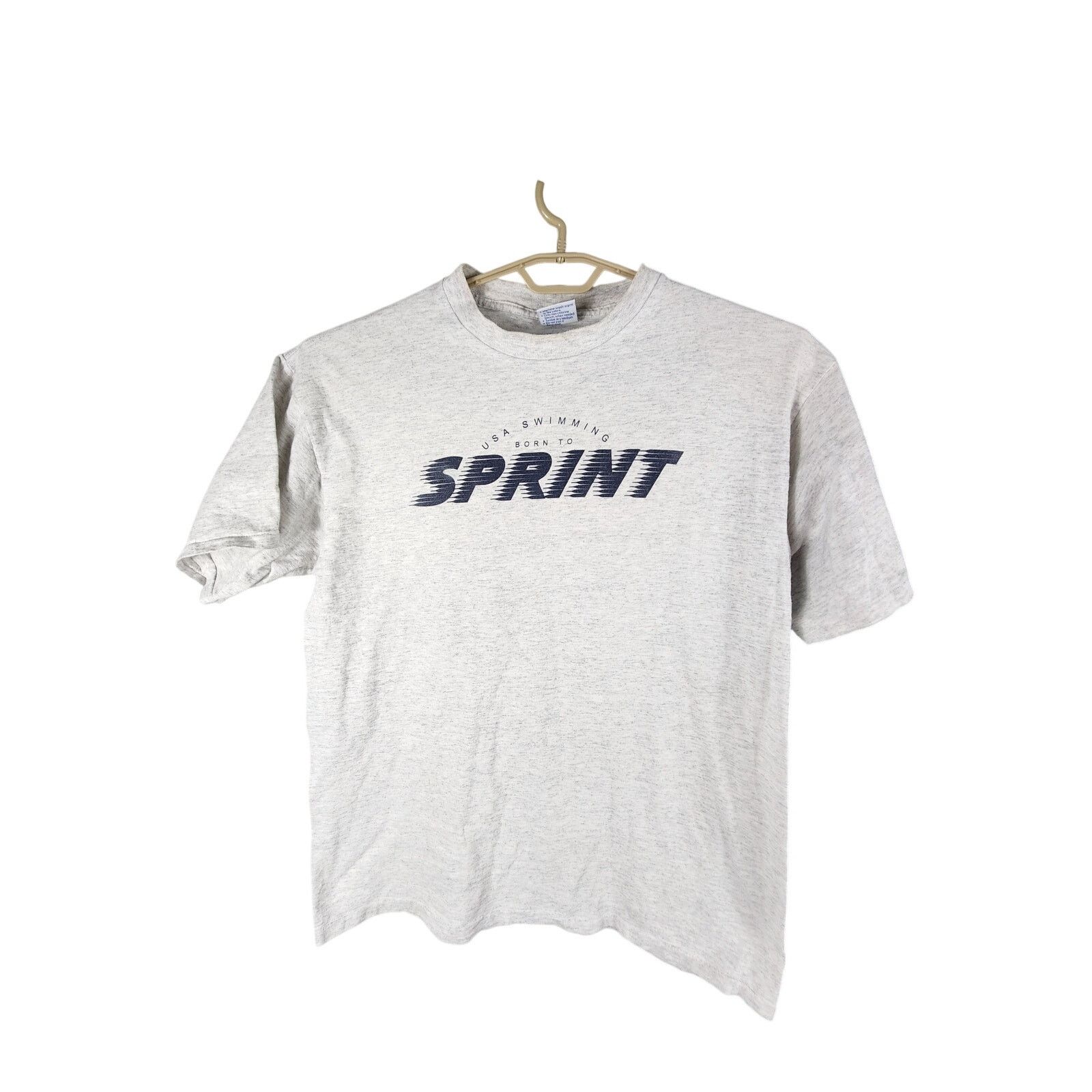 All Sport Vintage 90s USA Swimming T Men's XL Size US XL / EU 56 / 4 - 2 Thumbnail