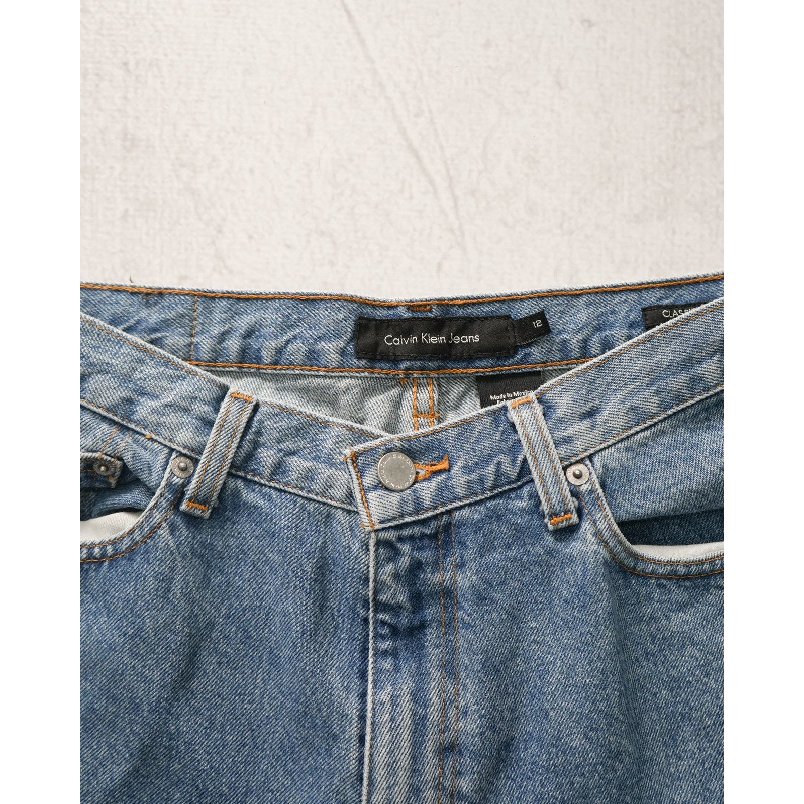 Calvin Klein Vintage 00s Calvin Klein Leg Jeans - Women's 31Wx30L Size 31" - 3 Thumbnail