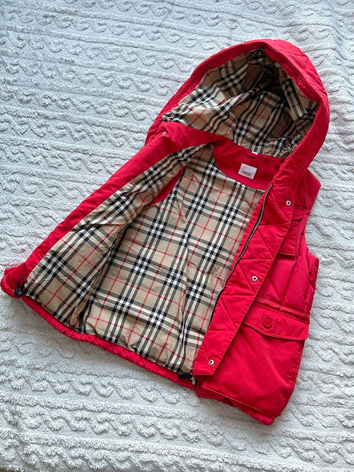 Balenciaga × Burberry Vest Burberry Size XS / US 0-2 / IT 36-38 - 12 Thumbnail
