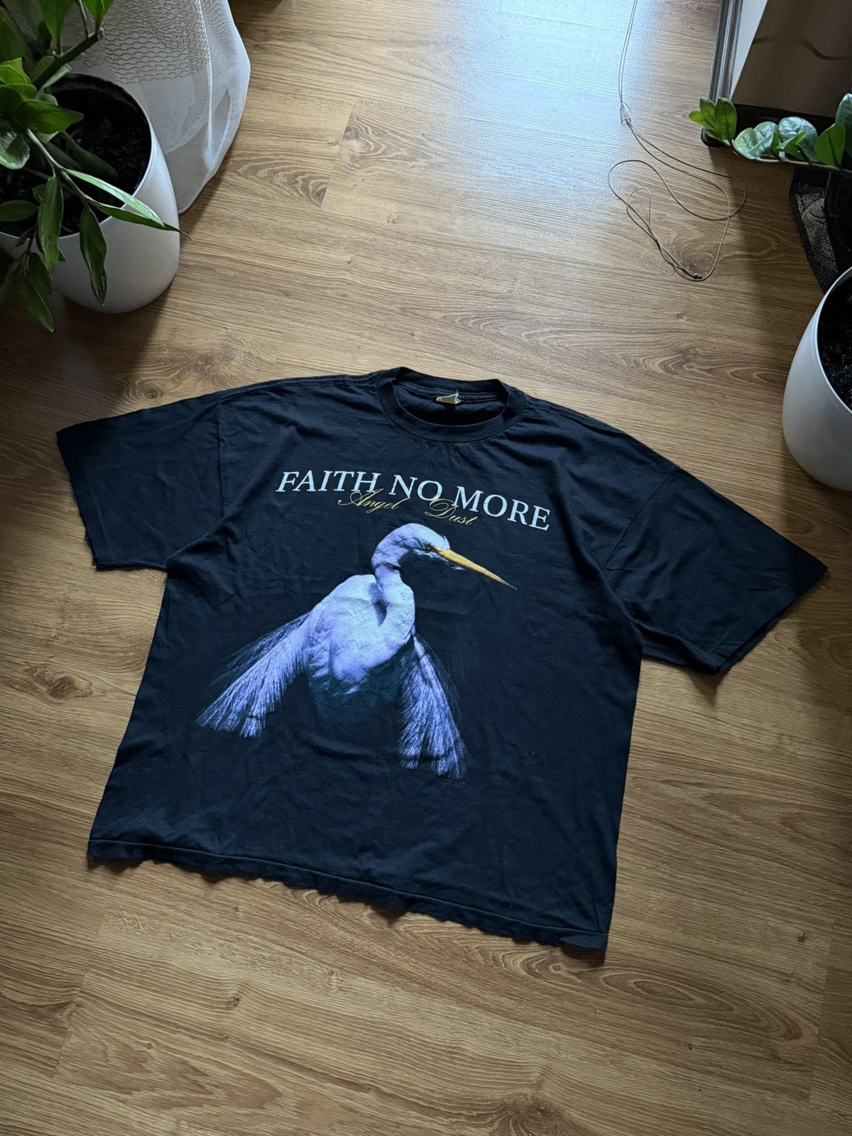 Band Tees Faith No more 1992 vintage Angel Dust European tour t-shirt Size US XL / EU 56 / 4 - 2 Thumbnail