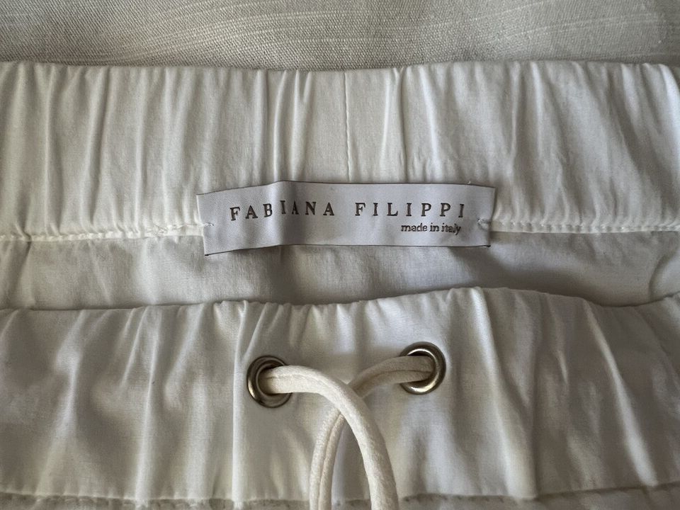Fabiana Filippi Fabiana Filippi Skirt Cotton/Silk White Size M Size 30" / US 8 / IT 44 - 18 Thumbnail