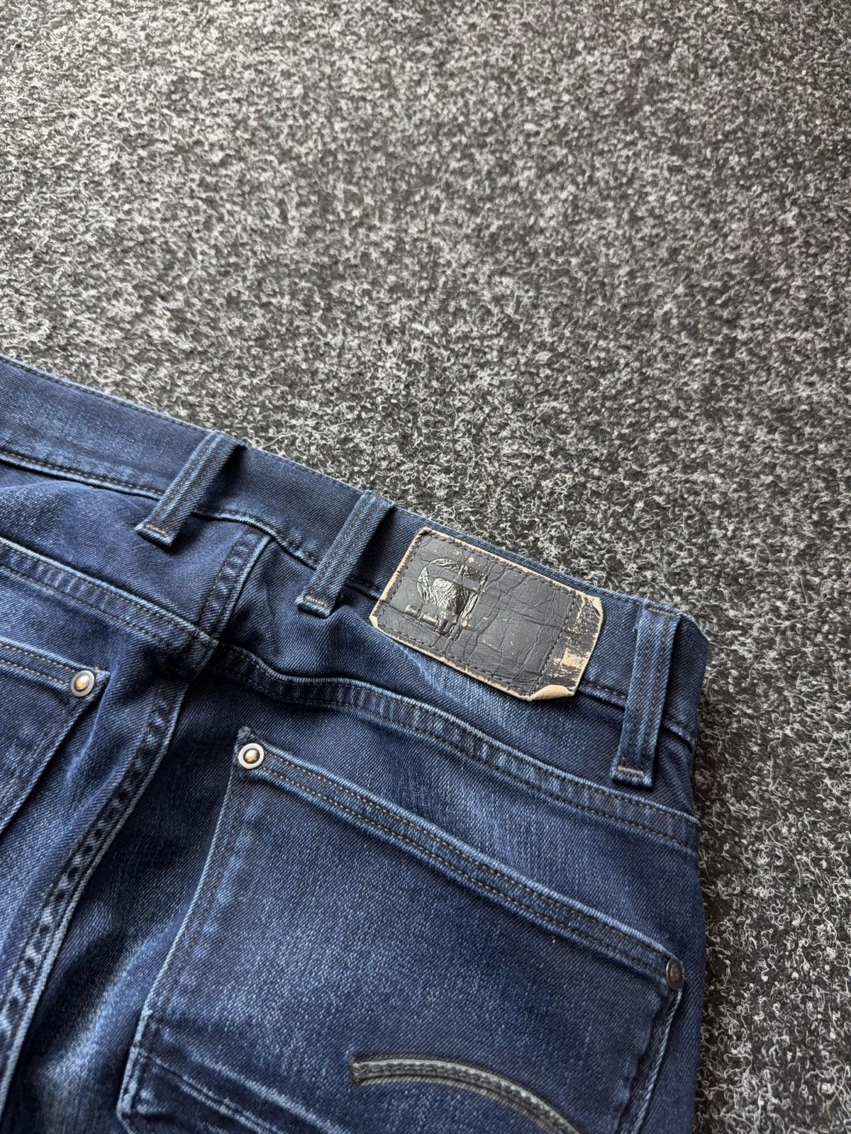 G-Star 00s Y2K G Star Revend Skinny Denim Jeans Dark Wash W28 Size US 28 / EU 44 - 19 Thumbnail