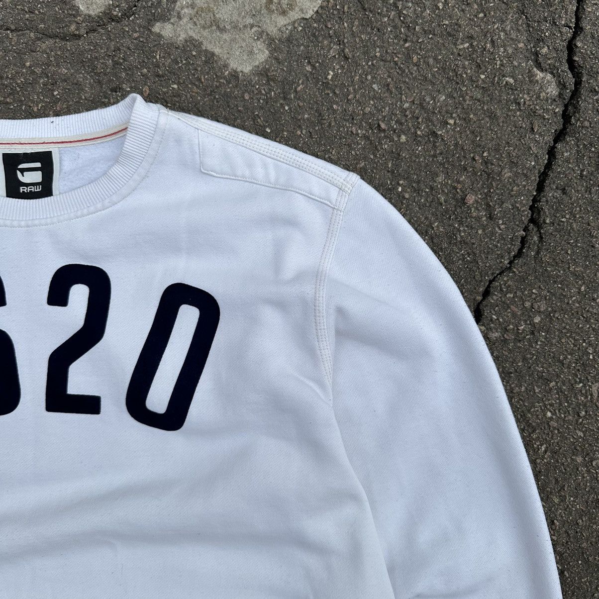 G-Star × Vintage Vintage G-Star Raw Sweatshirt Big Logo Y2K Style USA 00s Size US XXL / EU 58 / 5 - 5 Thumbnail