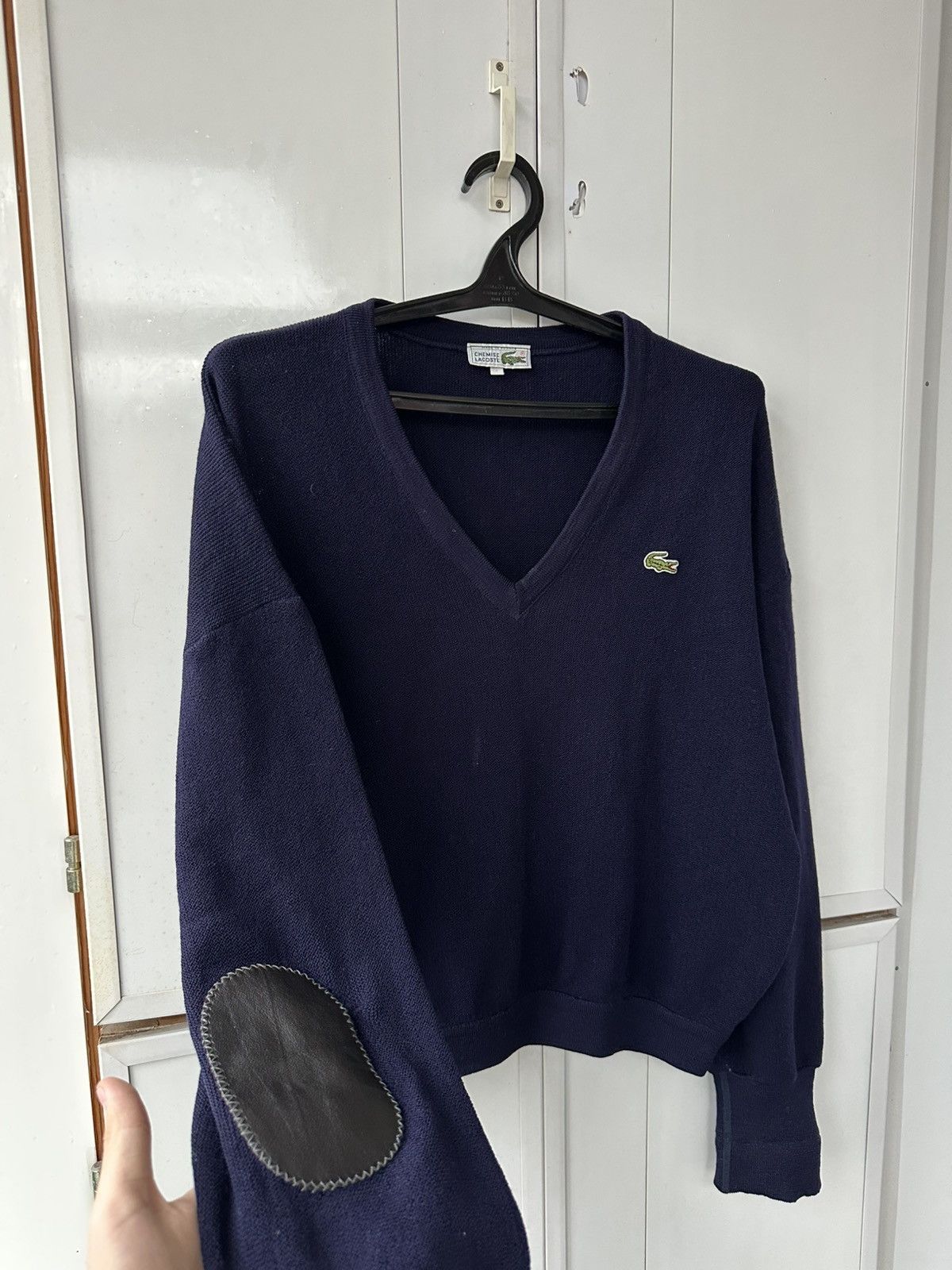 Lacoste 🇫🇷 Vintage Chemise Cardigan Lacoste Made in France Size US L / EU 52-54 / 3 - 10 Thumbnail