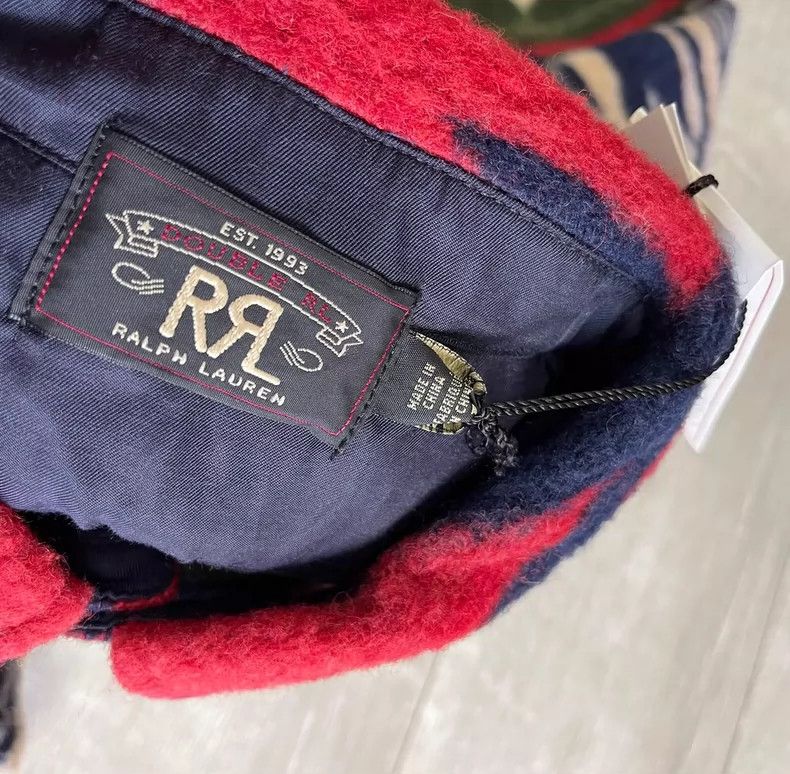 RRL Ralph Lauren RRL Ralph Lauren Wool blend fleece shirt with thickened de Size US S / EU 44-46 / 1 - 6 Thumbnail