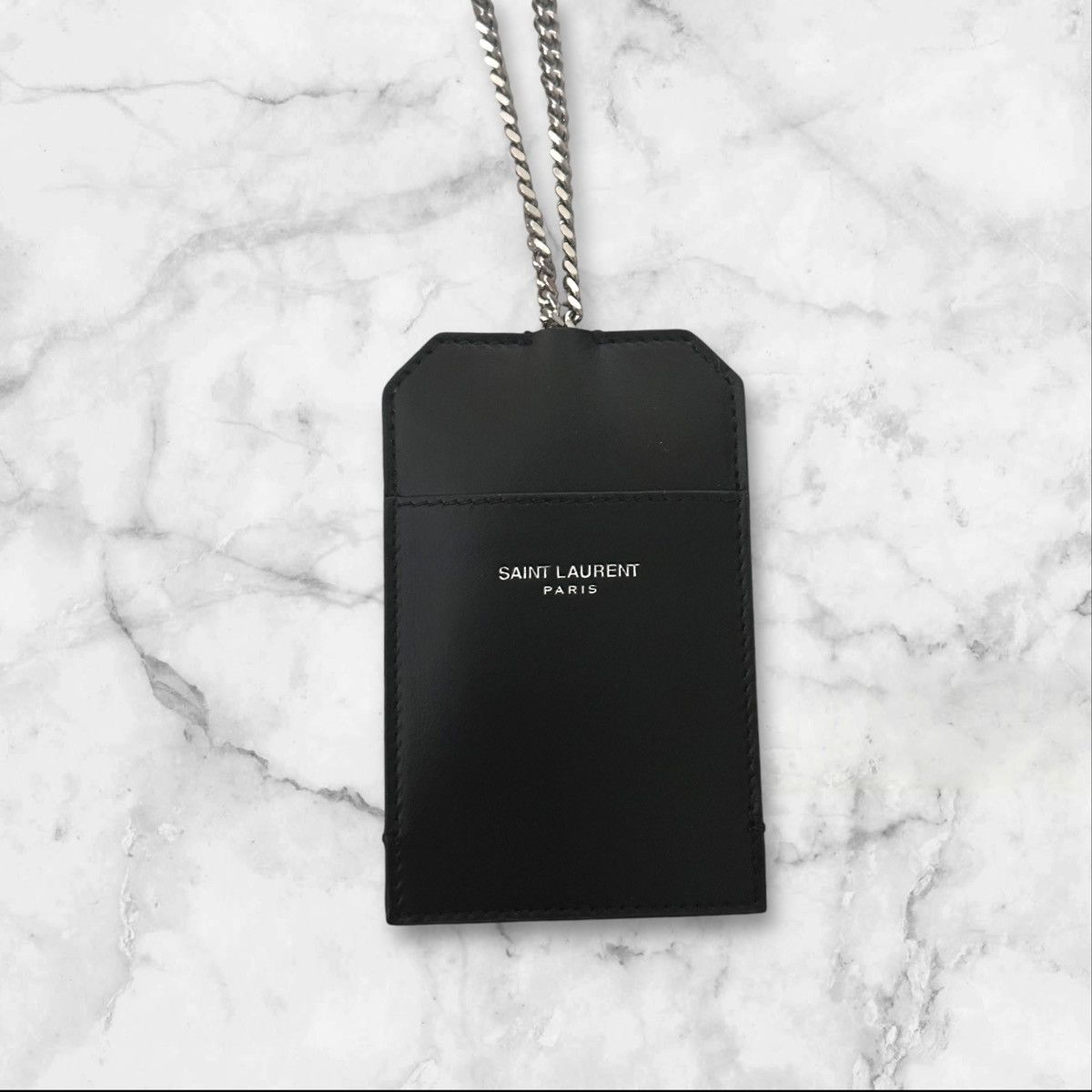 Saint Laurent Paris Saint Laurent Card Key Ring Necklace Size ONE SIZE - 3 Thumbnail