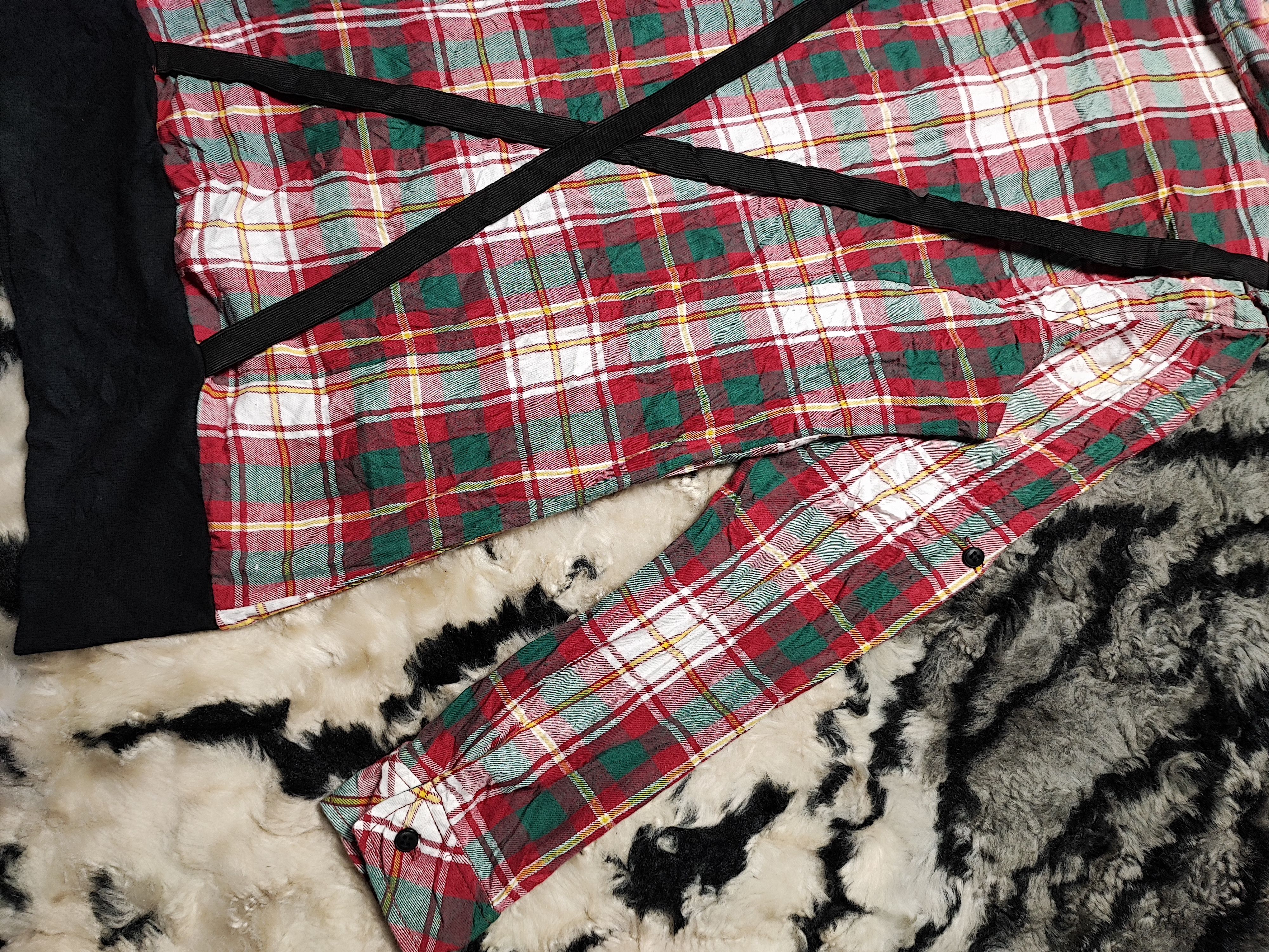 Flannel Flannel Checked Bondage Shirt Button Up Size S / US 4 / IT 40 - 18 Thumbnail