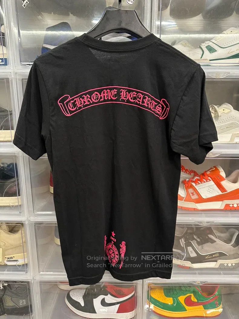 Chrome Hearts CHROME HEARTS Size M Black powder Foti scroll short sleeve Size US S / EU 44-46 / 1 - 3 Thumbnail