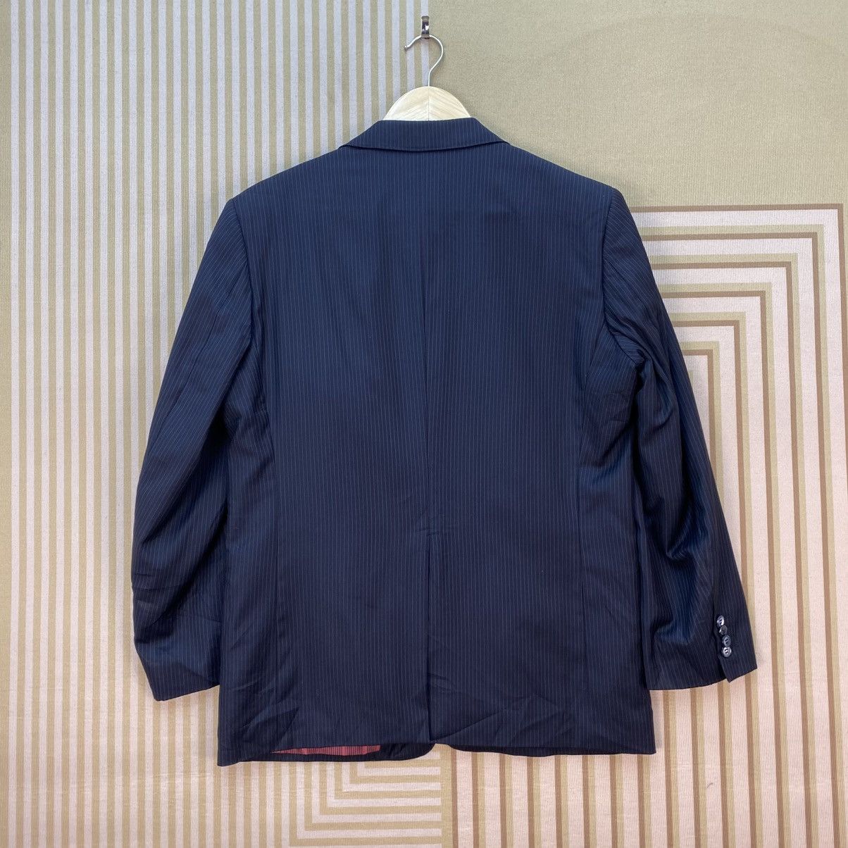 Loro Piana 🫶Vintage loro Piana Stripe Down Blazer Jacket Size US M / EU 48-50 / 2 - 2 Thumbnail