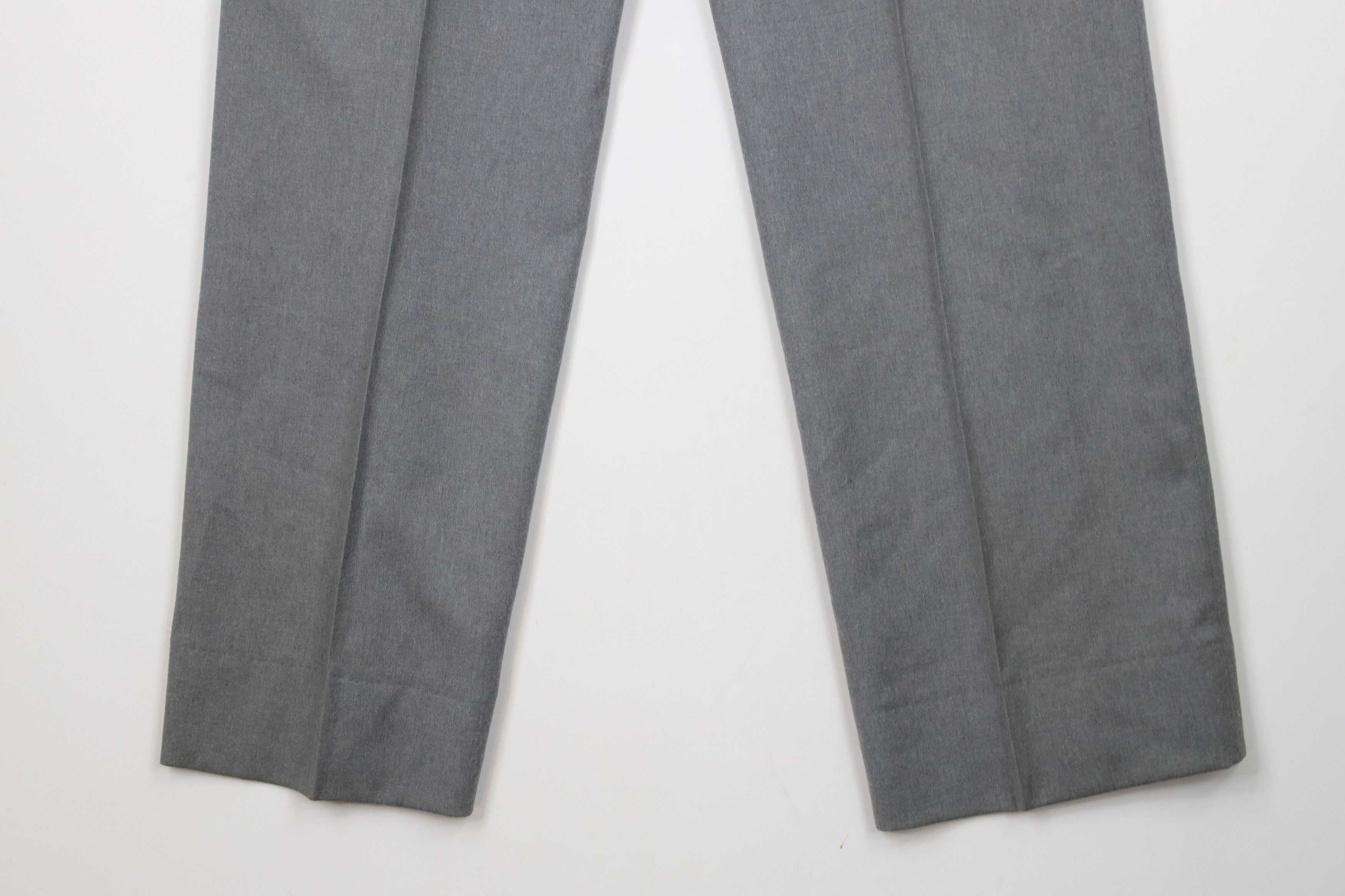 Vintage Vintage 70s Streetwear Pleated Straight Leg Chino Pants Gray Size US 28 / EU 44 - 12 Thumbnail