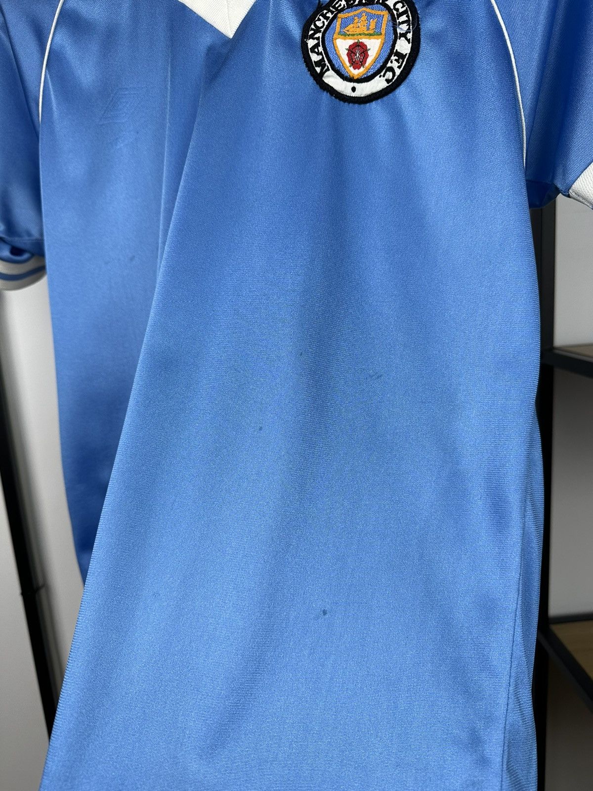 Umbro × Vintage Rare 80’s Manchester City Umbro Jersey Vintage 1981-83 Blue Size US S / EU 44-46 / 1 - 4 Thumbnail