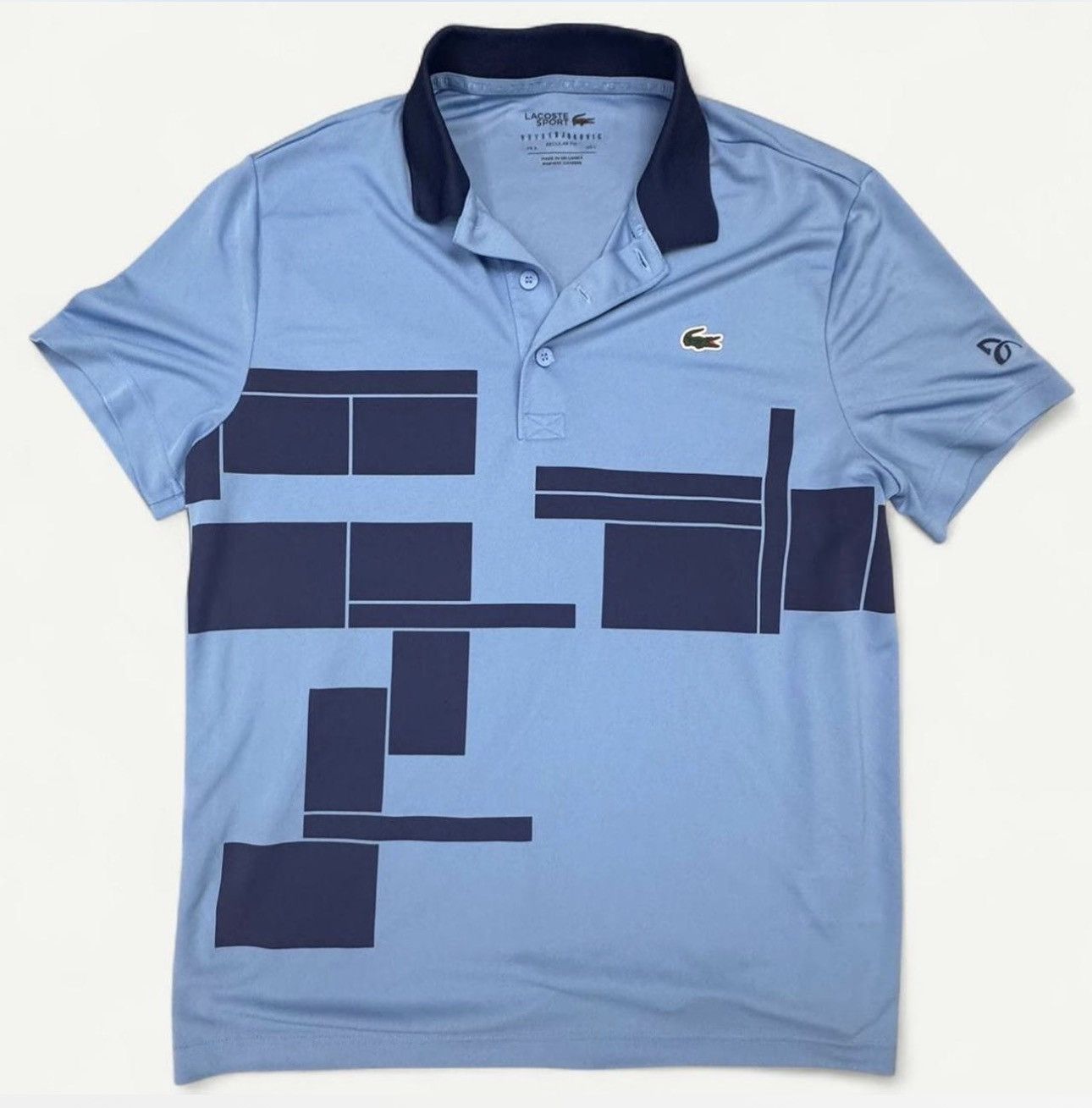 Lacoste Lacoste Sport x Novak Djokovic Court Polo Blue Color block L Size US L / EU 52-54 / 3 - 1 Thumbnail
