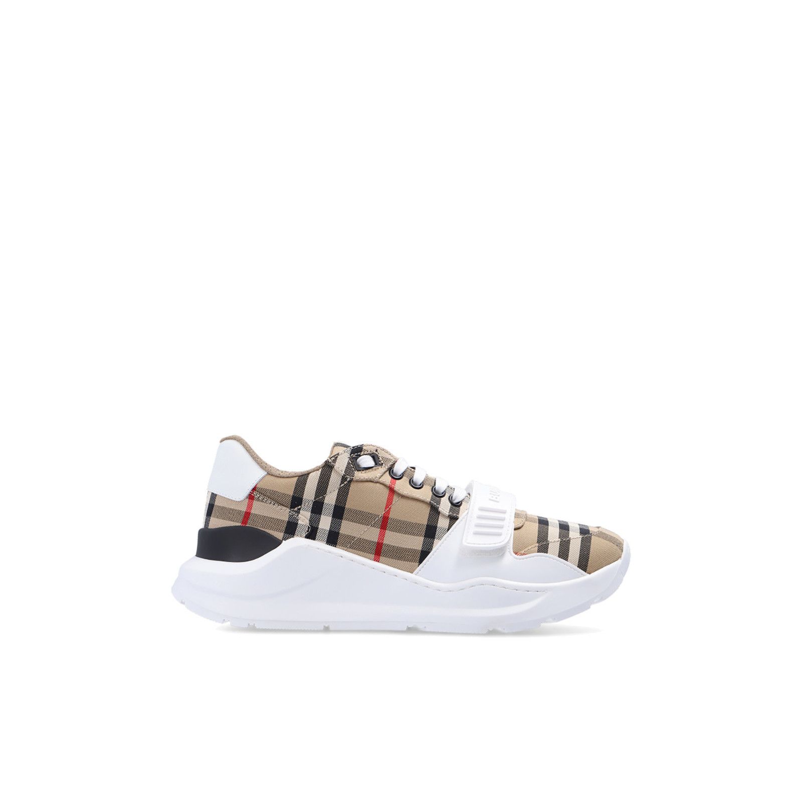 BURBERRY Beige Check Sneakers New & Authentic (Women's size: