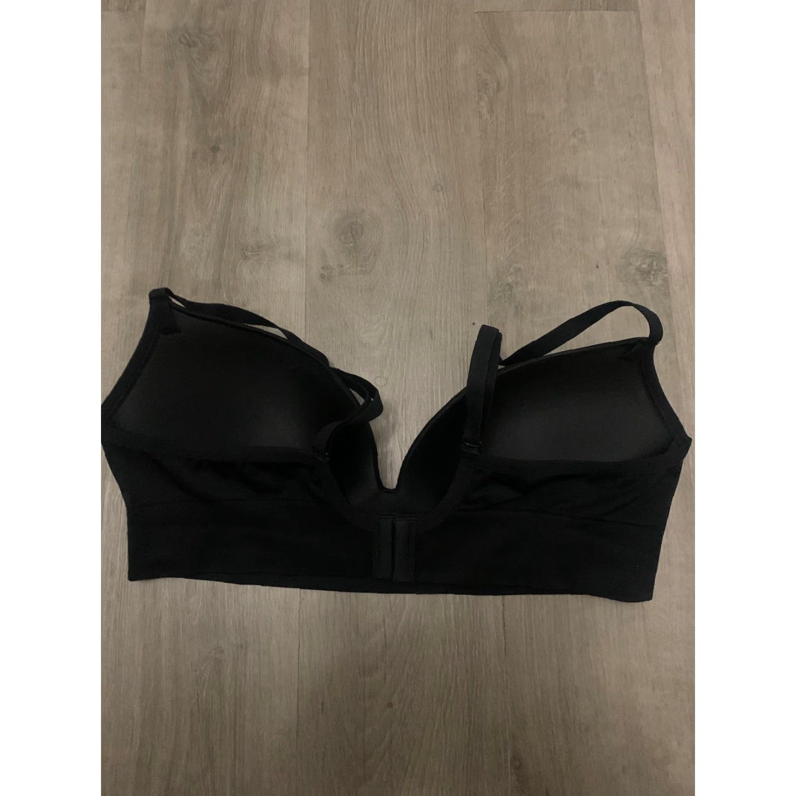 Vintage Tommy John Women's Ultimate Comfort Wire-Free Lift Bra DH3 Black XL T-Shirt Bra Women/Adult Size ONE SIZE - 2 Thumbnail