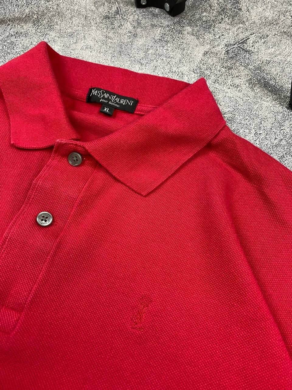 Vintage × Yves Saint Laurent Vintage YSL Yves Saint Laurent polo t shirt Size US XL / EU 56 / 4 - 5 Thumbnail