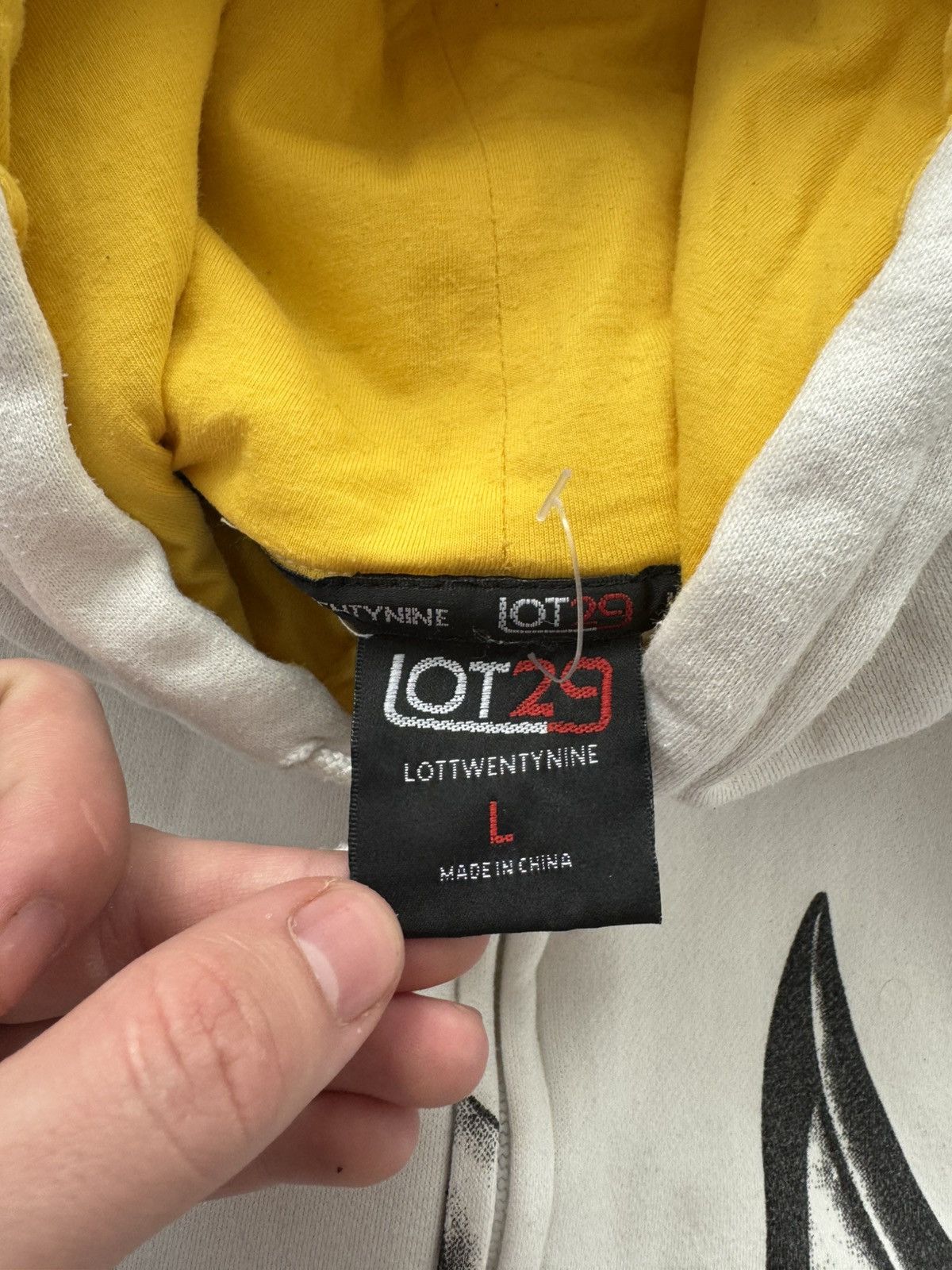 Warner Bros Vintage y2k Lot 29 Looney Tunes All Over Print Boxy Hoodie Size US L / EU 52-54 / 3 - 14 Thumbnail