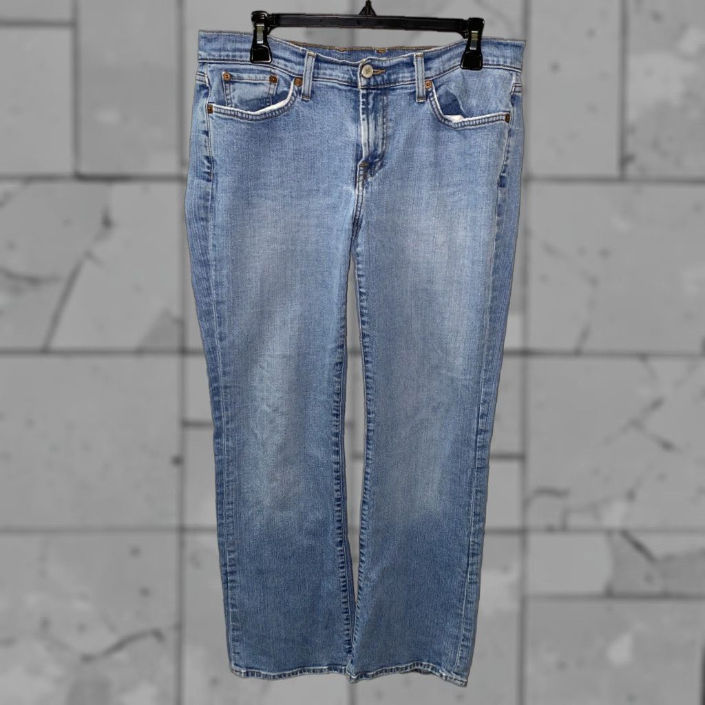 Lucky Brand VINTAGE Lucky Brand Denim Jeans Womens Medium Wash Zip Fly Size 14 34 Waist 31 Inseam Blue Size 24" / US 00 / IT 34 - 1 Thumbnail