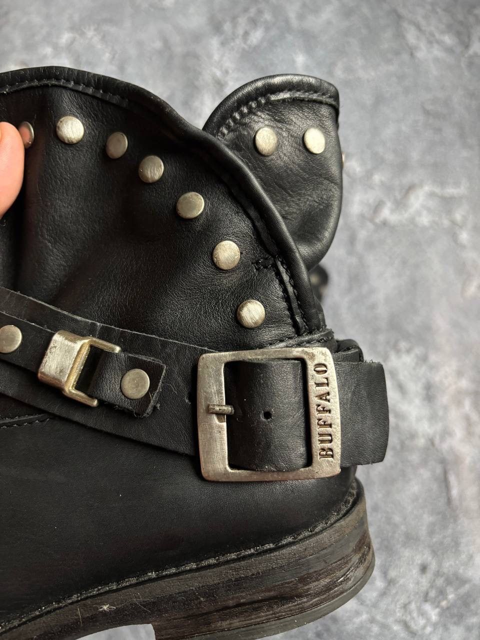 Buffalo London Vintage 90s Japanese Y2k Boots Metal Rock Goth Buffalo Style Size US 9 / IT 39 - 8 Thumbnail