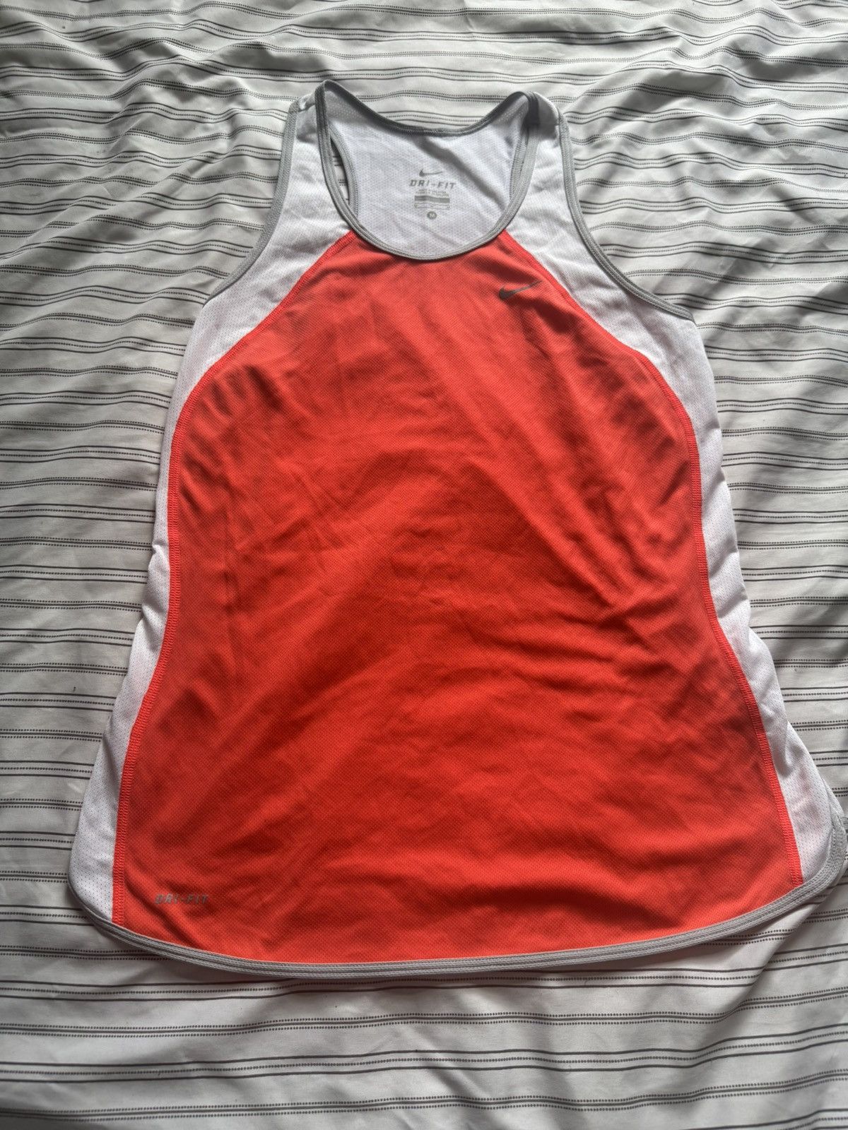 Nike Nike Dri-Fit Racerback Tank Red White Medium Size M / US 6-8 / IT 42-44 - 1 Thumbnail