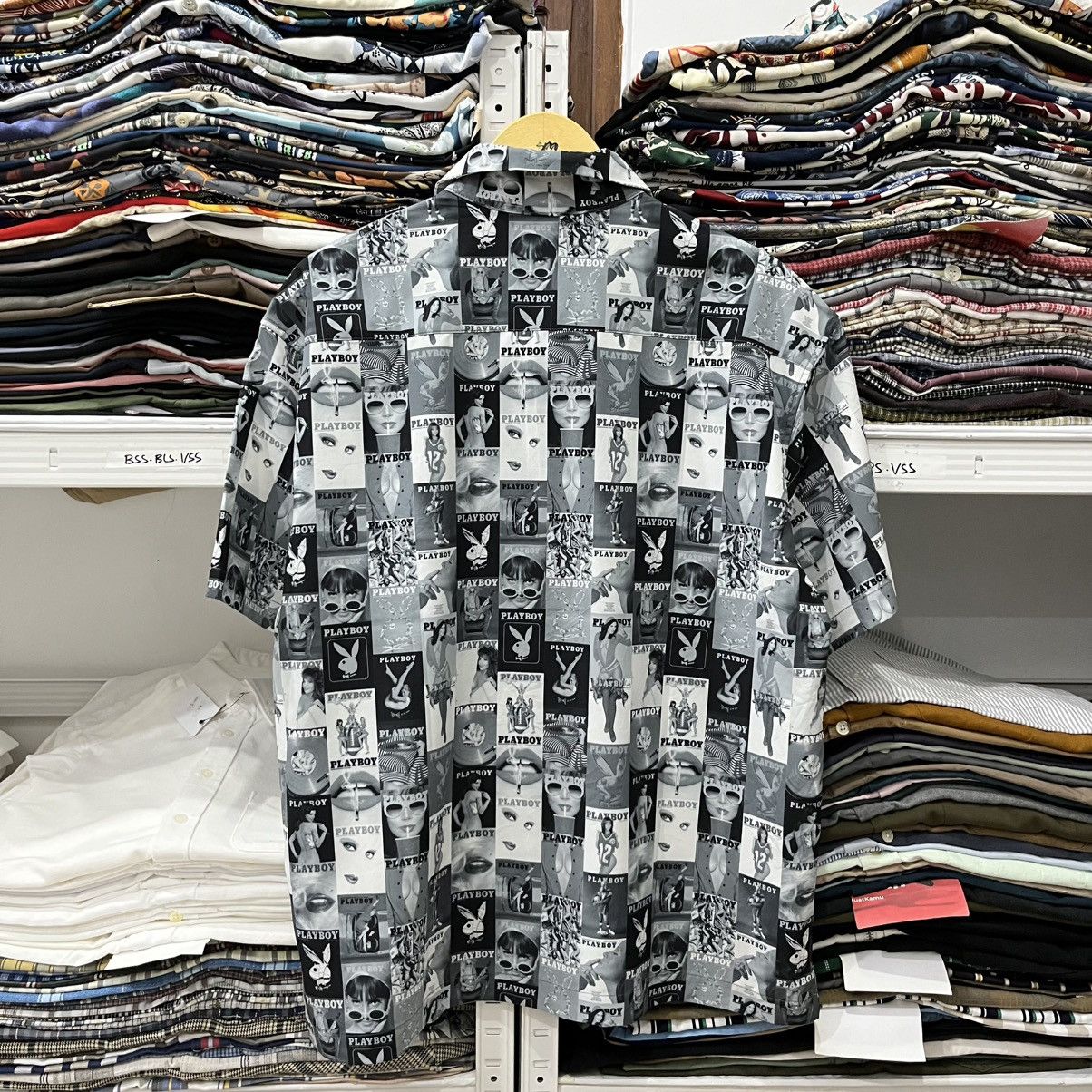 Playboy Playboy printed shirt Size US L / EU 52-54 / 3 - 2 Thumbnail