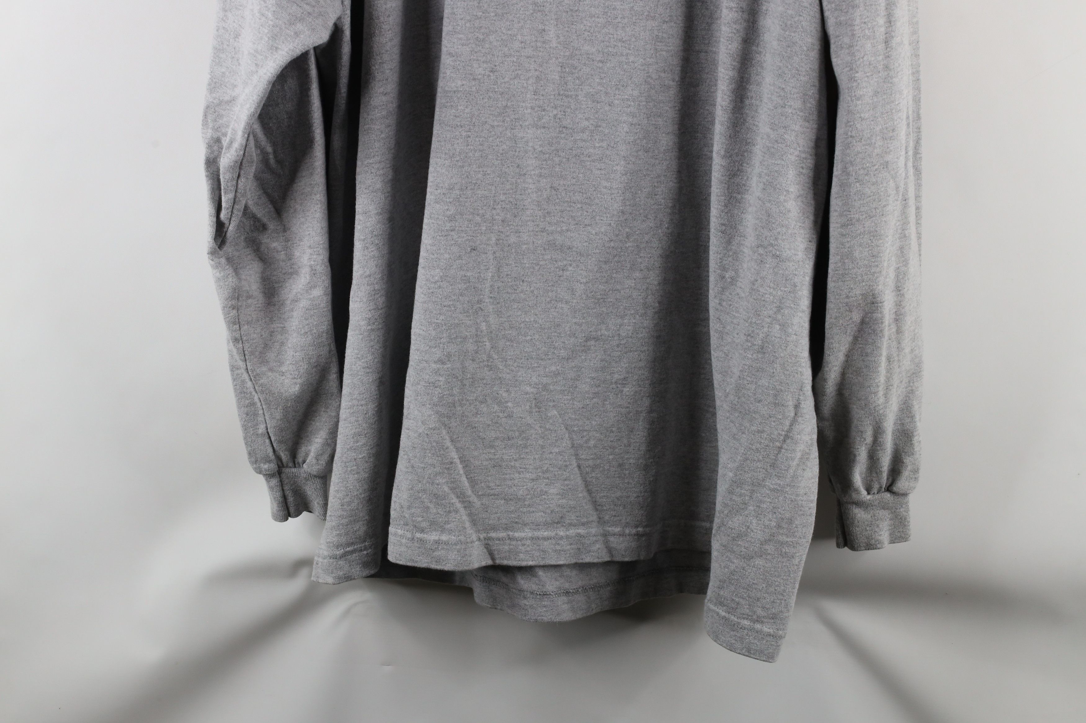 Vintage Vintage 90s Ohio State University Long Sleeve T-Shirt Gray Size US XL / EU 56 / 4 - 10 Thumbnail