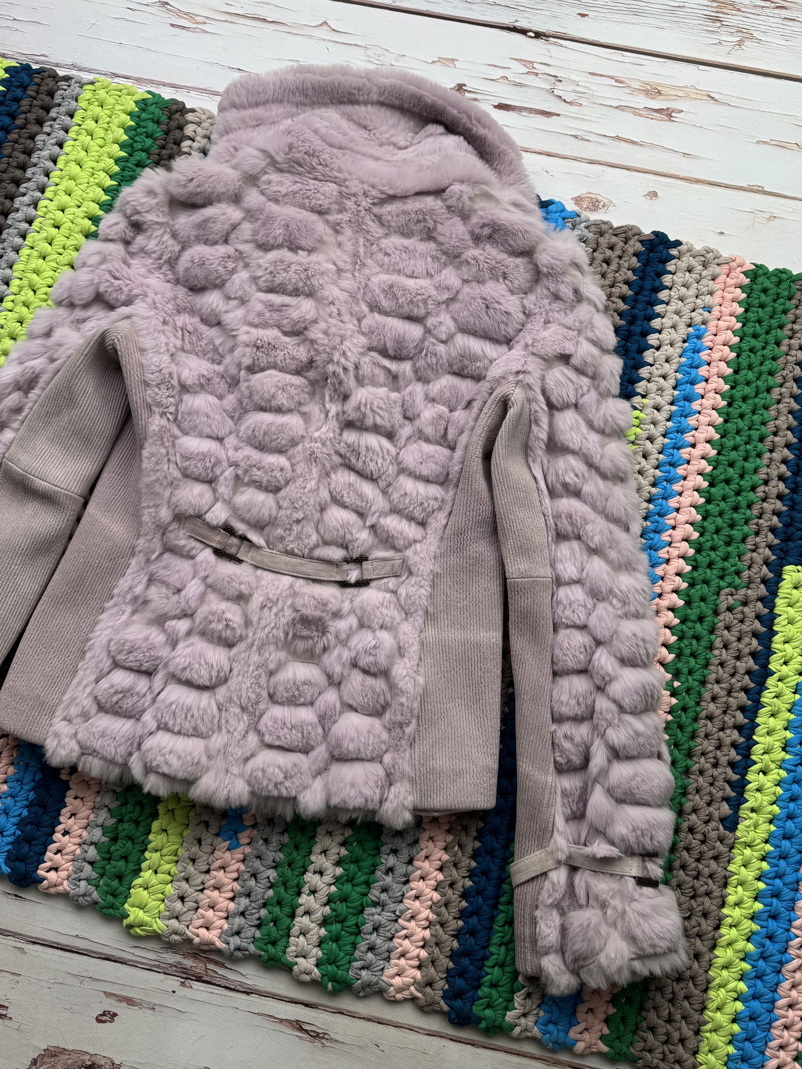 Roberto Cavalli Just Cavalli 2009 Lapin Fur Jacket (V15) Size M / US 6-8 / IT 42-44 - 16 Thumbnail