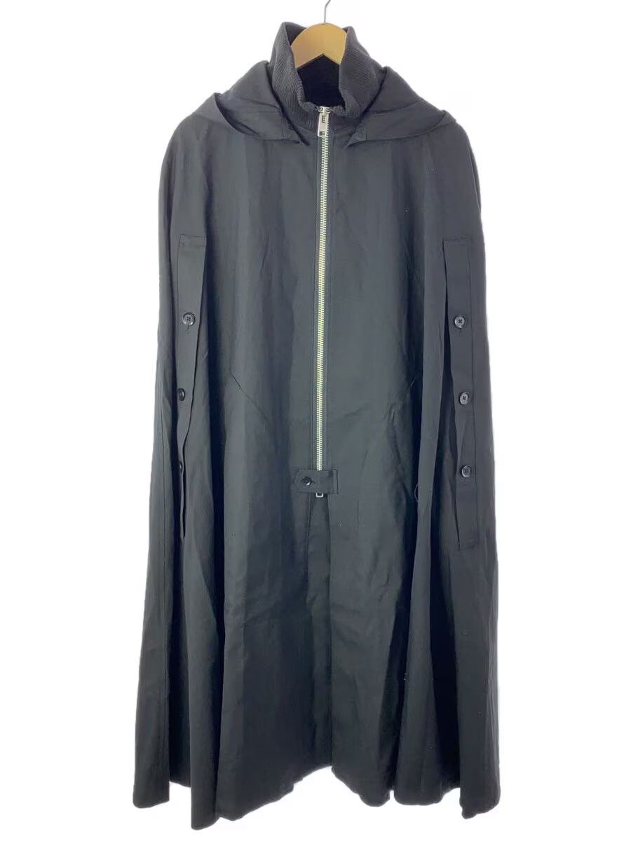 Yohji Yamamoto yohji yamamoto Ground Y Wool/BLK Poncho Size US XXL / EU 58 / 5 - 1 Thumbnail