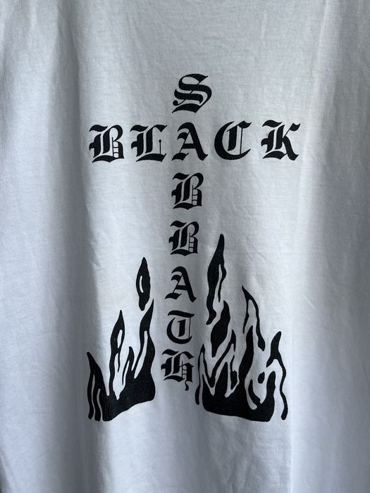 Supreme Supreme x Black Sabbath Cross Tee SS16 | Grailed