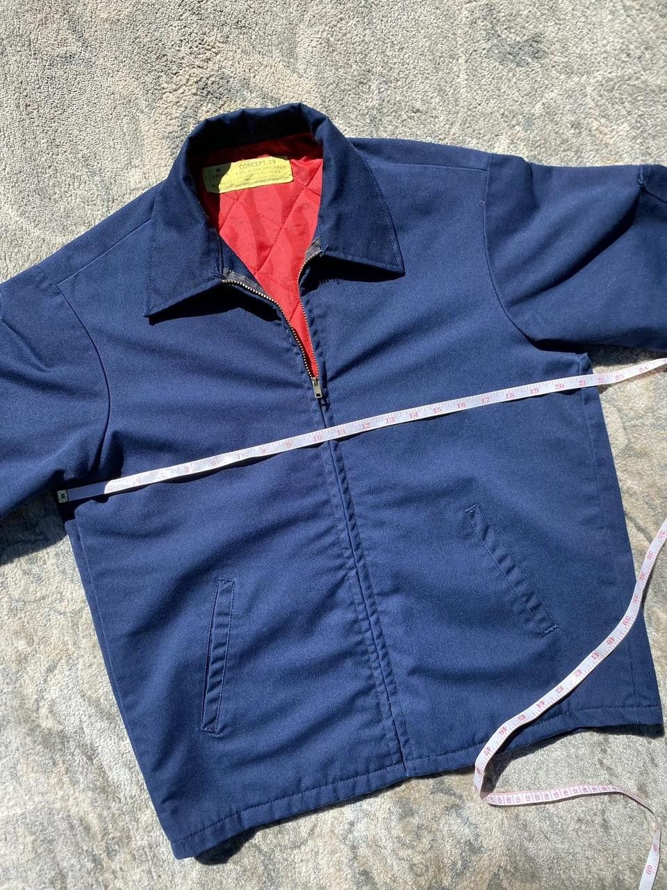 Vintage Rivco Concept 29 60s Navy Quilt China Workwear Jacket Medium Size US M / EU 48-50 / 2 - 1 Thumbnail