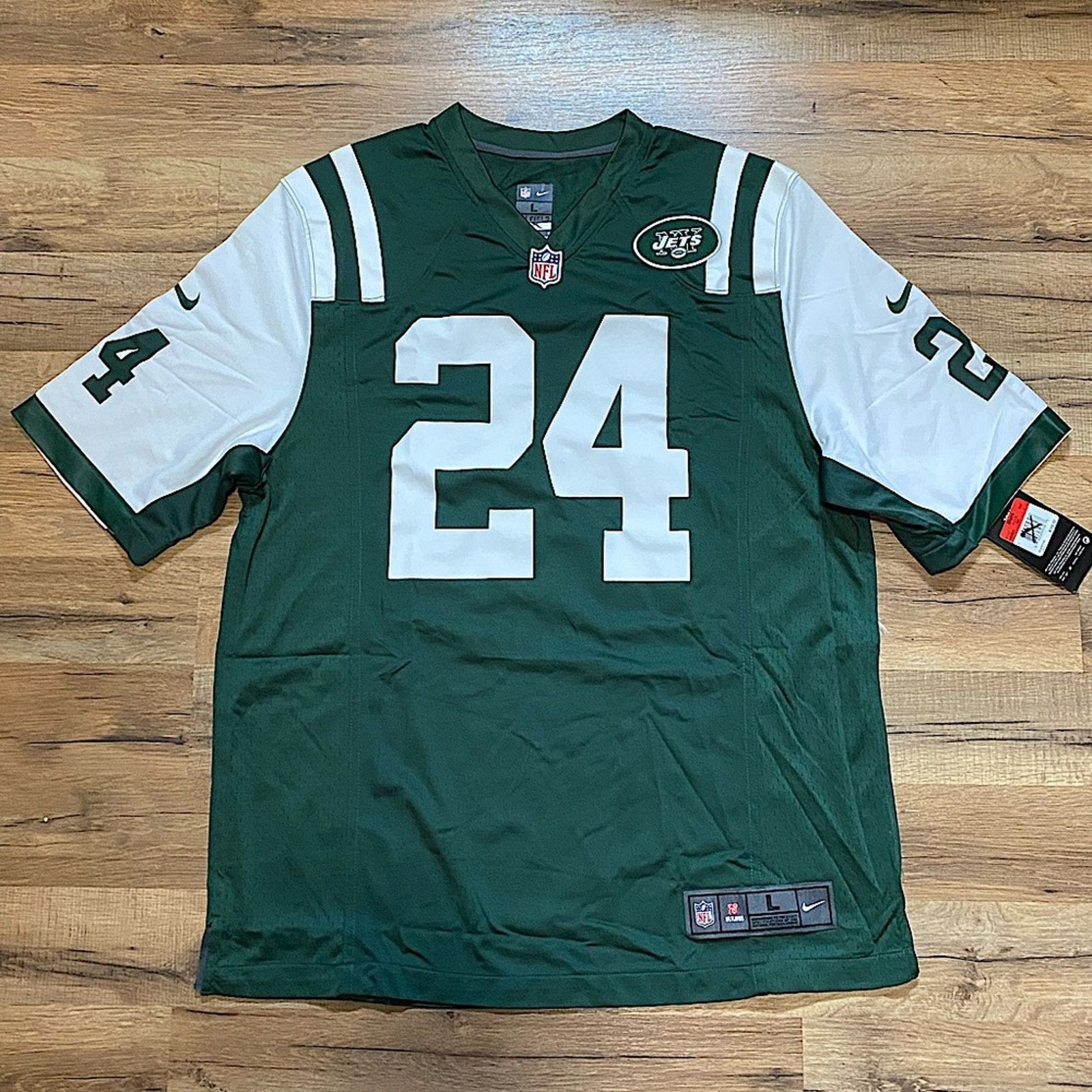 Nike 2012 Darrelle Revis New York Jets jersey Size US L / EU 52-54 / 3 - 1 Thumbnail