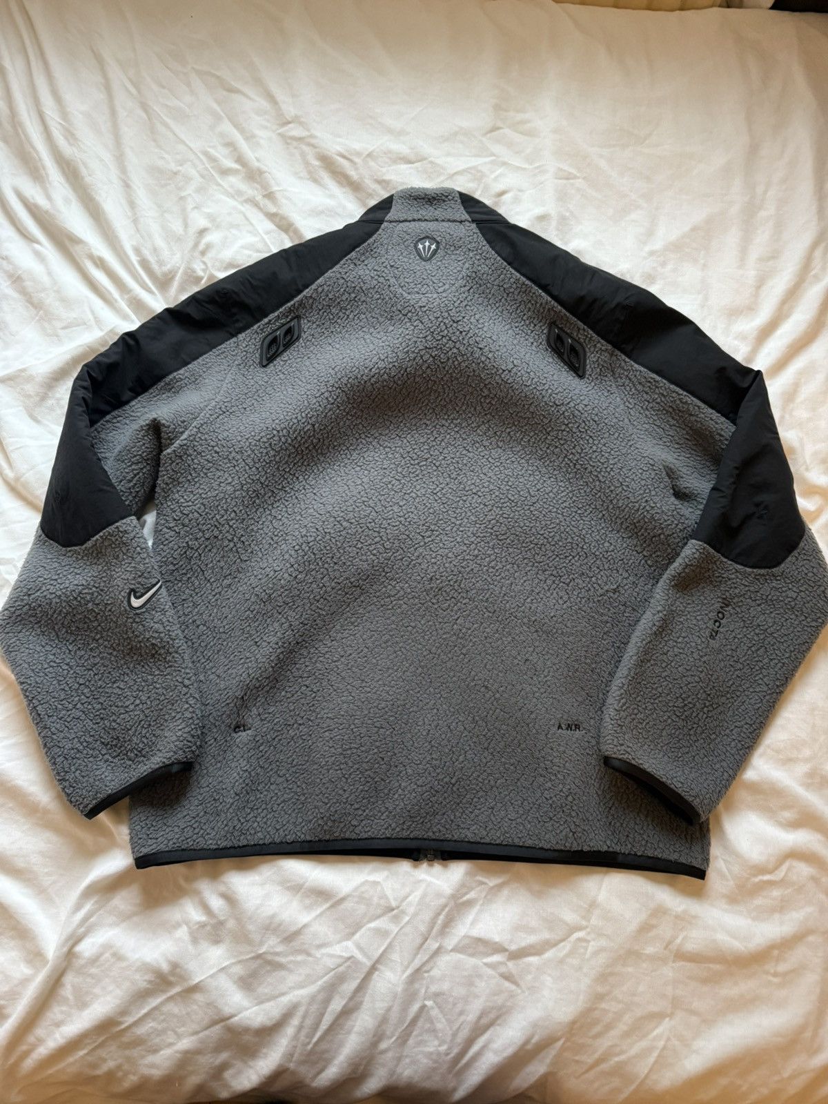 NIKE NOCTA TAHR SHERPA ZIP-UP JACKET