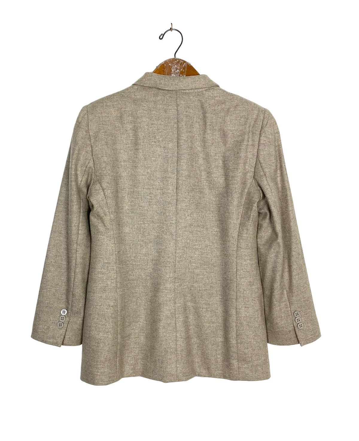 Armani Rare‼️ Armani Collezioni Wool Coat Blazer Made in Italy Size M / US 6-8 / IT 42-44 - 5 Thumbnail