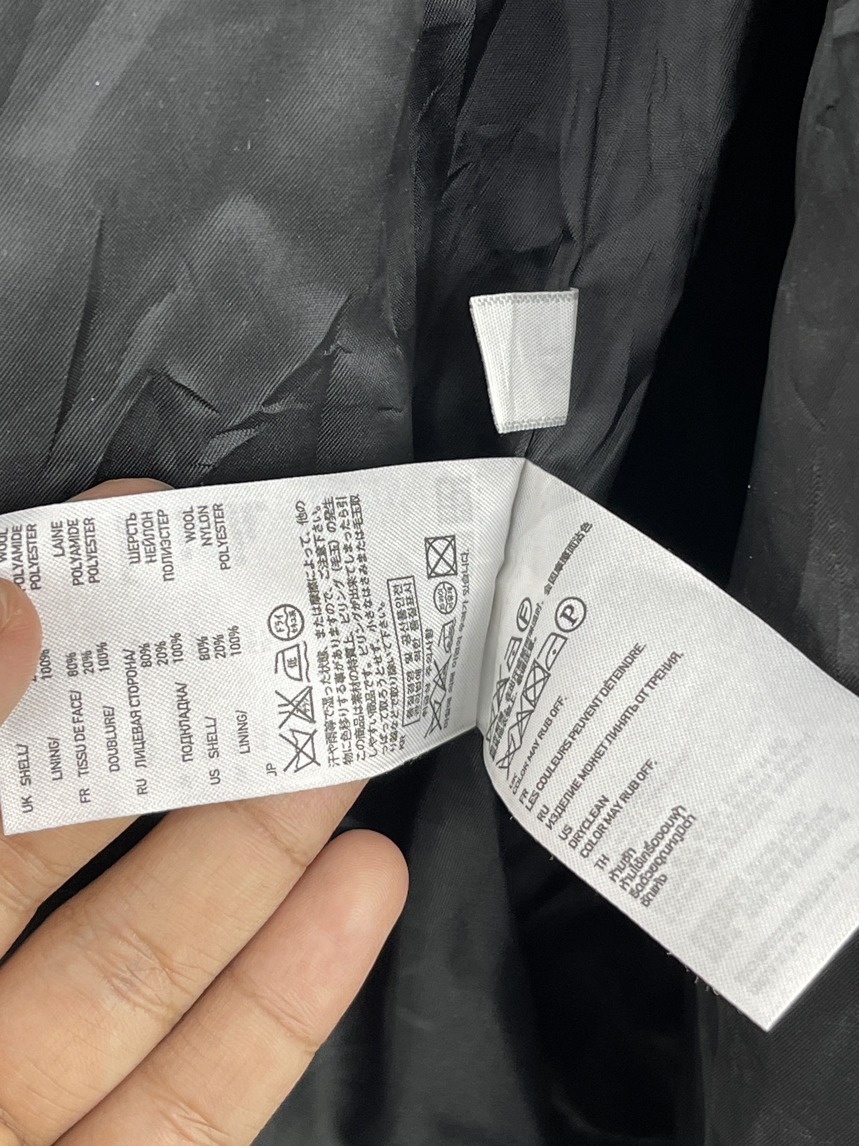 Japanese Brand Uniqlo Dark Gray Wool Cashmere Long Hooded Coat JA0088 Size US XL / EU 56 / 4 - 8 Thumbnail