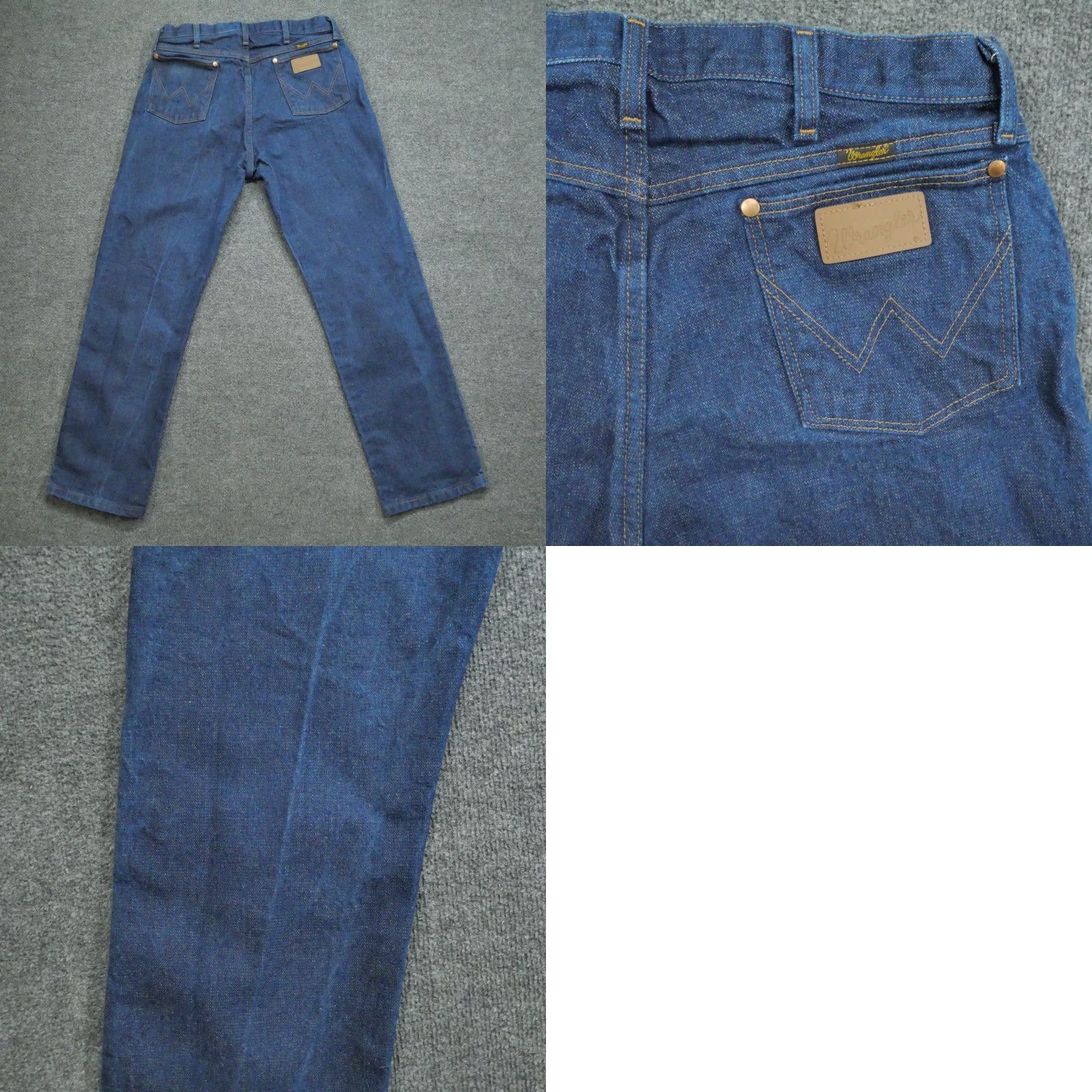 Wrangler VINTAGE Wrangler Jeans Mens 36x31 Blue Denim Pants Cowboy Cut 13MWZ Y2K Straight 5-Pocket Design Mens Size US 34 / EU 50 - 8 Thumbnail