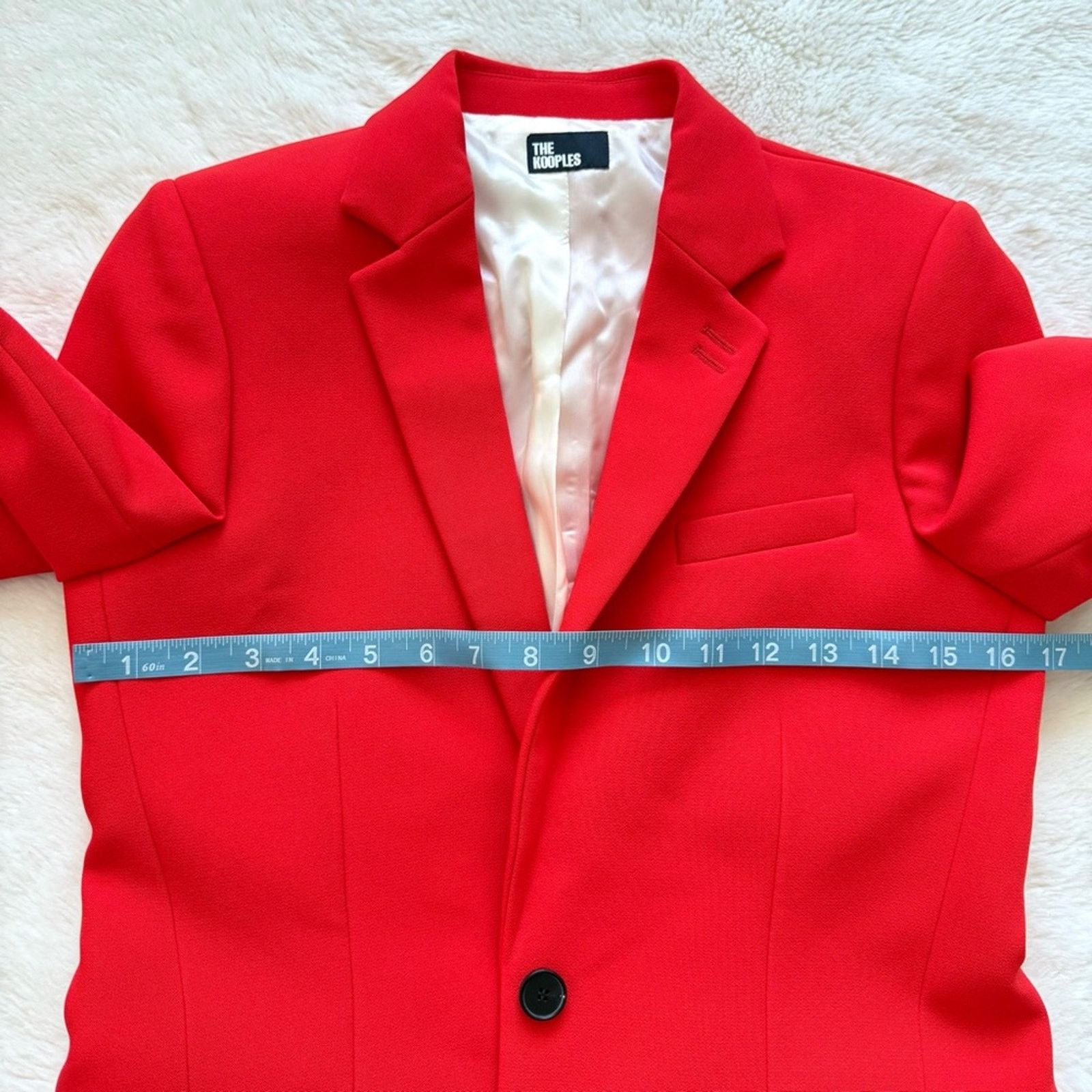 The Kooples NWT!!! The Kooples women red jacket size 34FR or 4 US 395$ Size S / US 4 / IT 40 - 10 Thumbnail